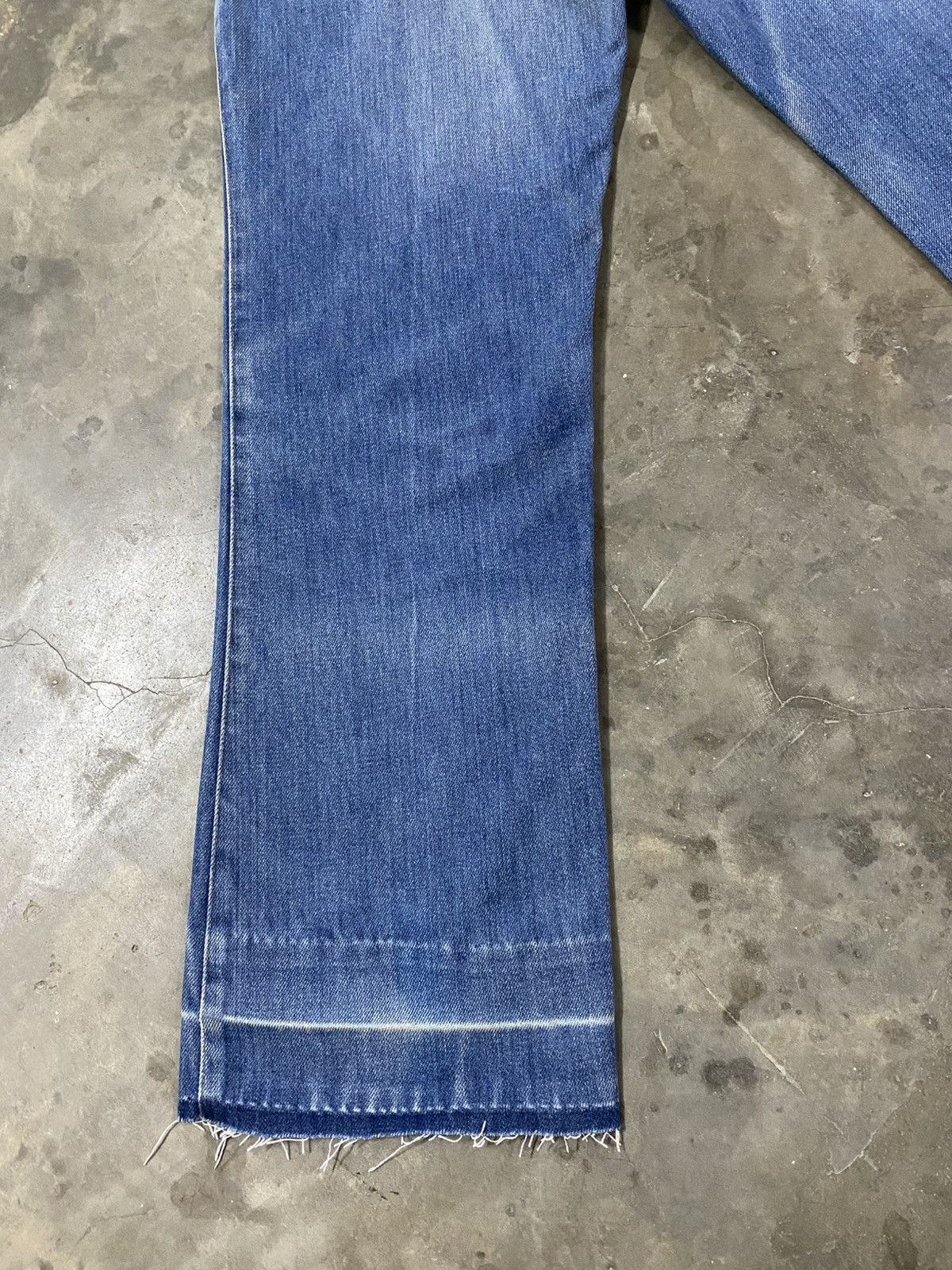 Jean × Levi's × Vintage Flare Jeans Vintage Levis Distressed Denim Boot Cut @220 Size US 32 / EU 48 - 16 Thumbnail