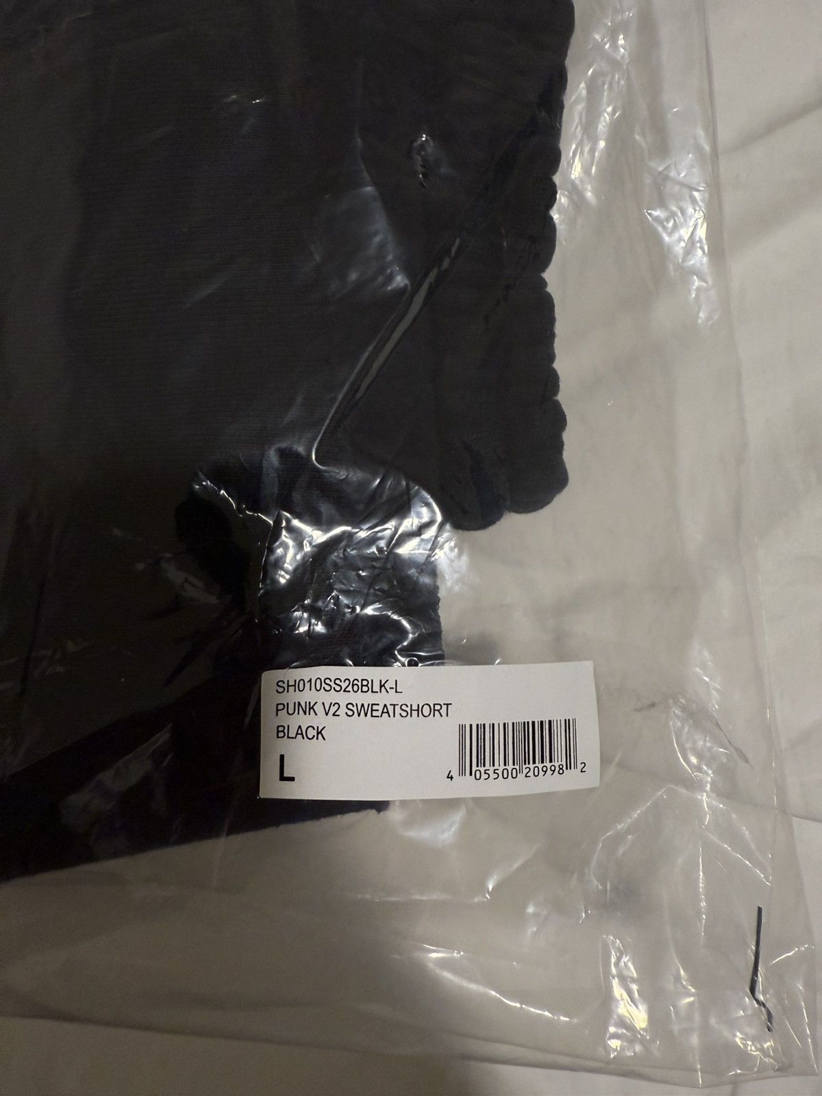 Sp5der Sp5der V2 punk sweat shorts ‘black’ Size US 31 - 6 Thumbnail
