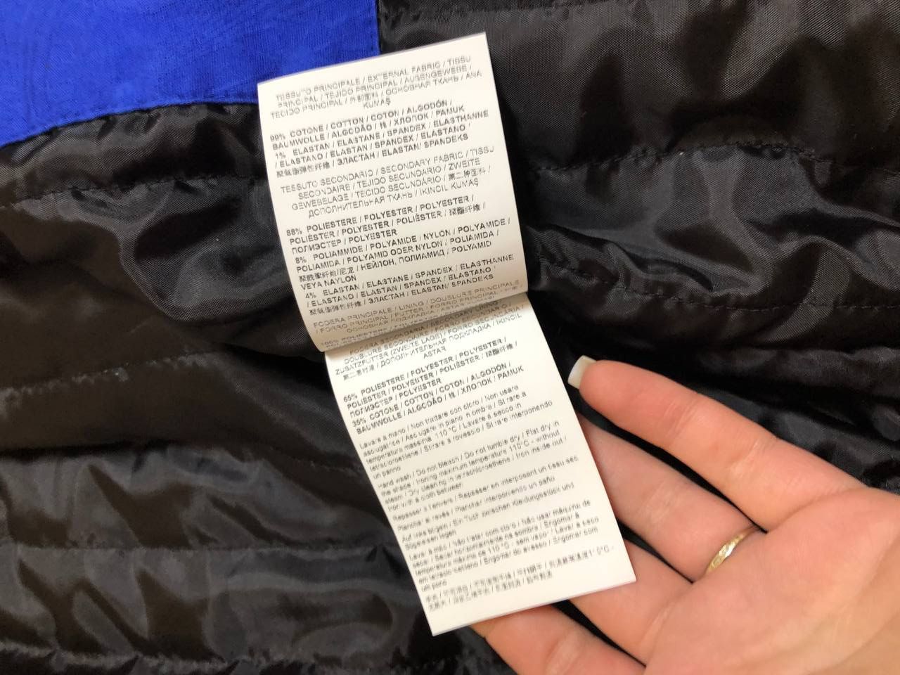 Versace Jeans Couture Luxury Versace Jeans Couture Blue Bomber Size M Size US M / EU 48-50 / 2 - 5 Thumbnail