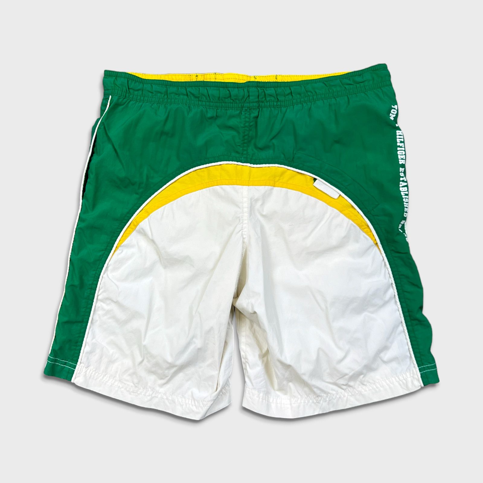 Tommy Hilfiger × Vintage Tommy Hilfiger Shorts Large Pocketed Lined Swimming Trunks Size US 32 / EU 48 - 5 Thumbnail