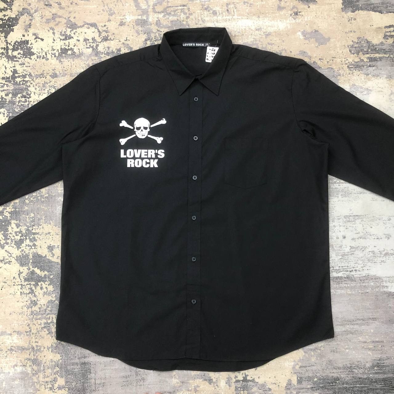 Japanese Brand T25 SUPER LOVER X LOVER'S ROCK SKULL PUNK SHIRTS Size US XL / EU 56 / 4 - 3 Thumbnail