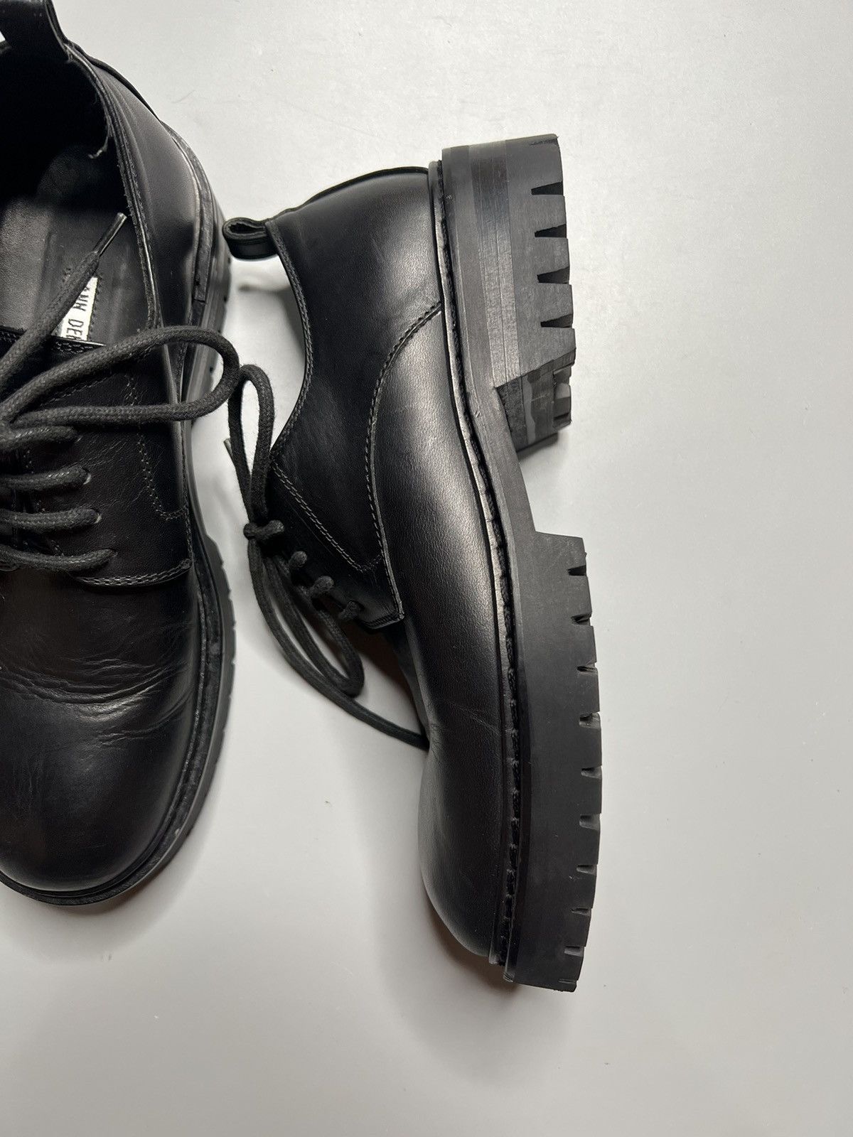Ann Demeulemeester Ann Demeulemeester Commando Sole Derbies Size US 7.5 / IT 37.5 - 2 Thumbnail
