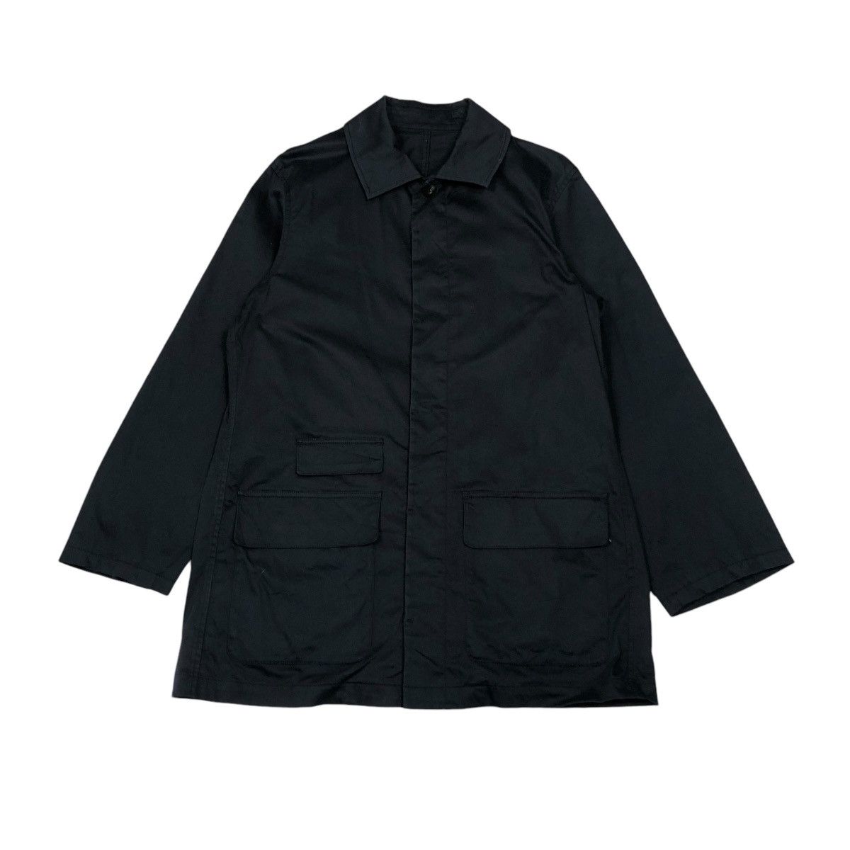 Japanese Brand 🔥ICONIC BLACK WORKER CHORE JACKET MR. JUNKO ISSEY MIYAKE Size US M / EU 48-50 / 2 - 1 Thumbnail