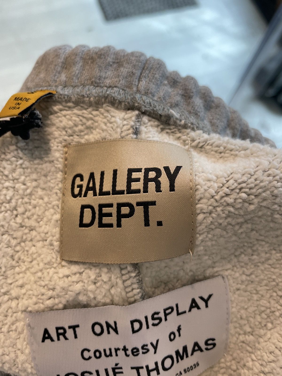 Gallery Dept. Gallery Dept. French Logo Sweat Shorts Grey/Blue S Size US 30 / EU 46 - 4 Thumbnail