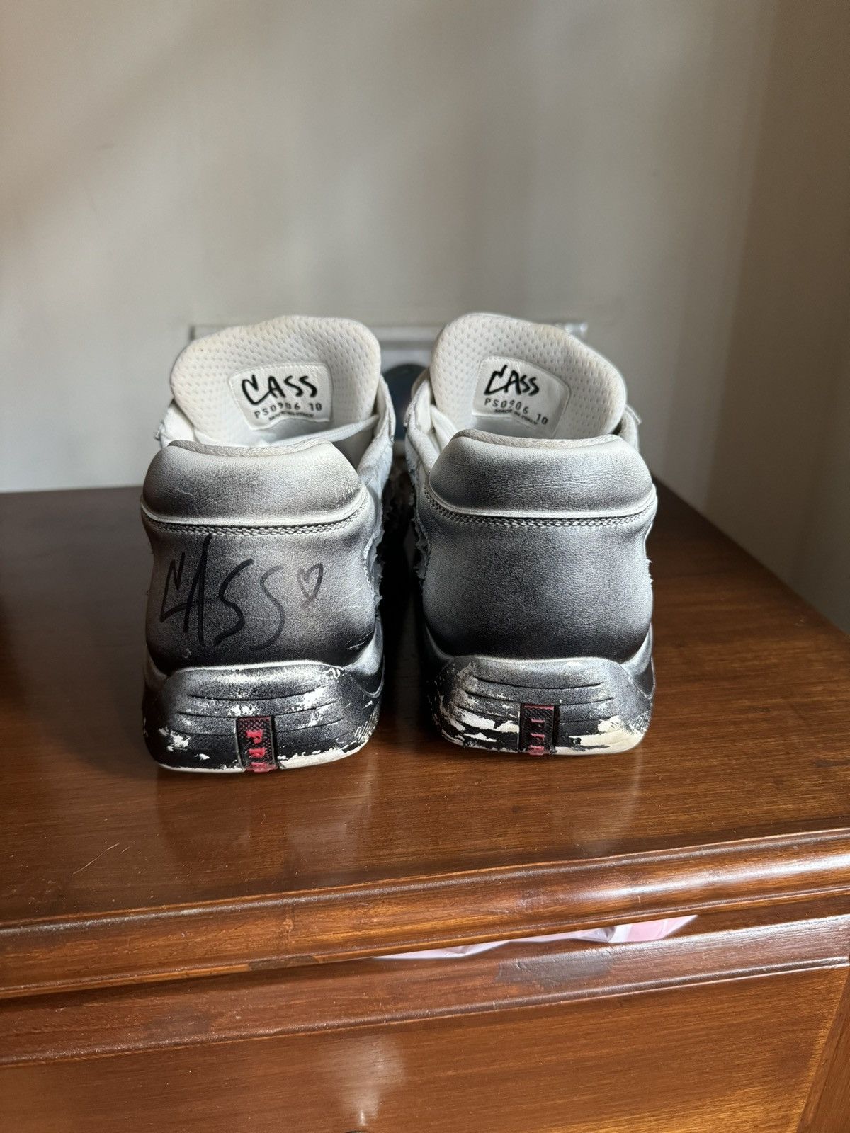 Prada Prada x Cassius Hirst (signed by Cassius) Size US 12 / EU 45 - 7 Thumbnail