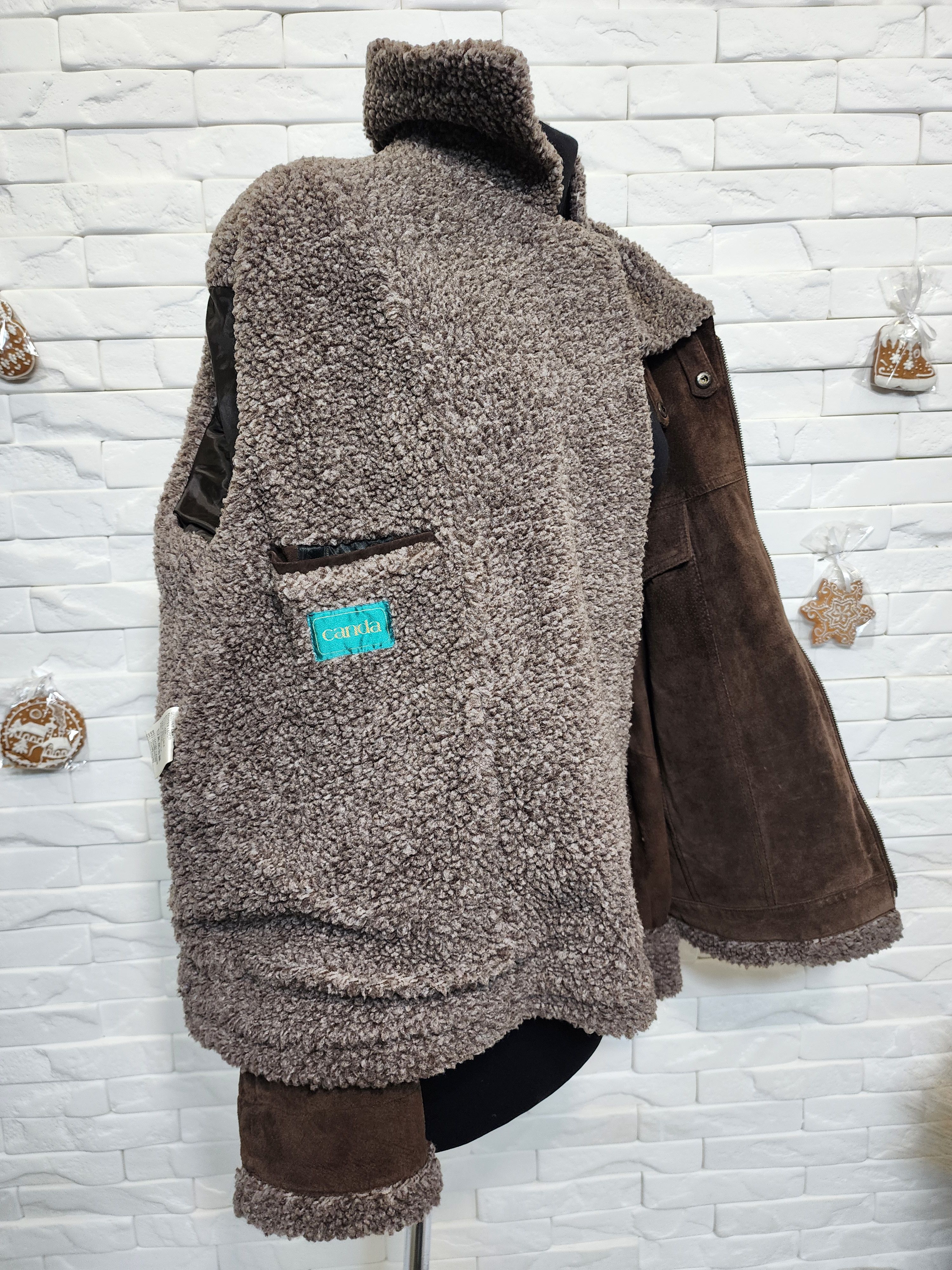 Furla Warm Coat: Women's Brown Fur Jacket Size XXL / US 16-18 / IT 52-54 - 9 Thumbnail
