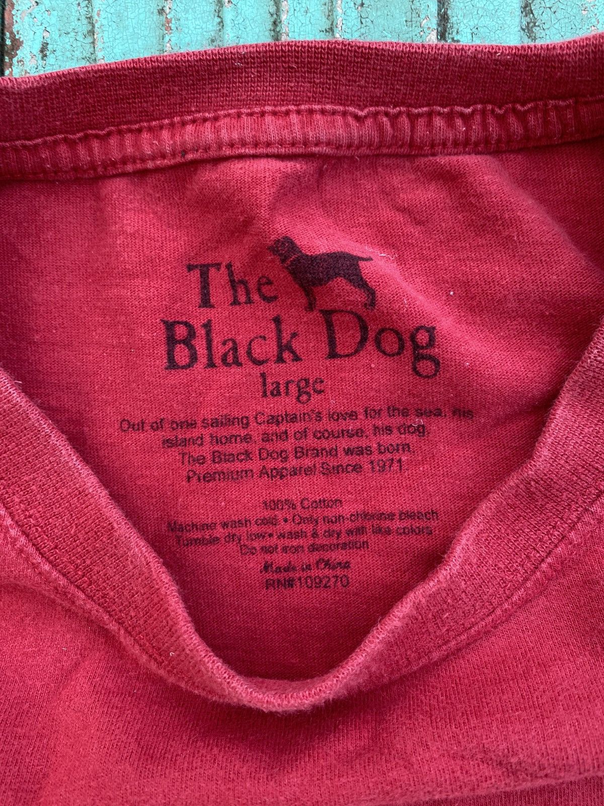 Vintage Vintage THE black dog Martha ‘S vineyard 2012 Size US XL / EU 56 / 4 - 3 Thumbnail