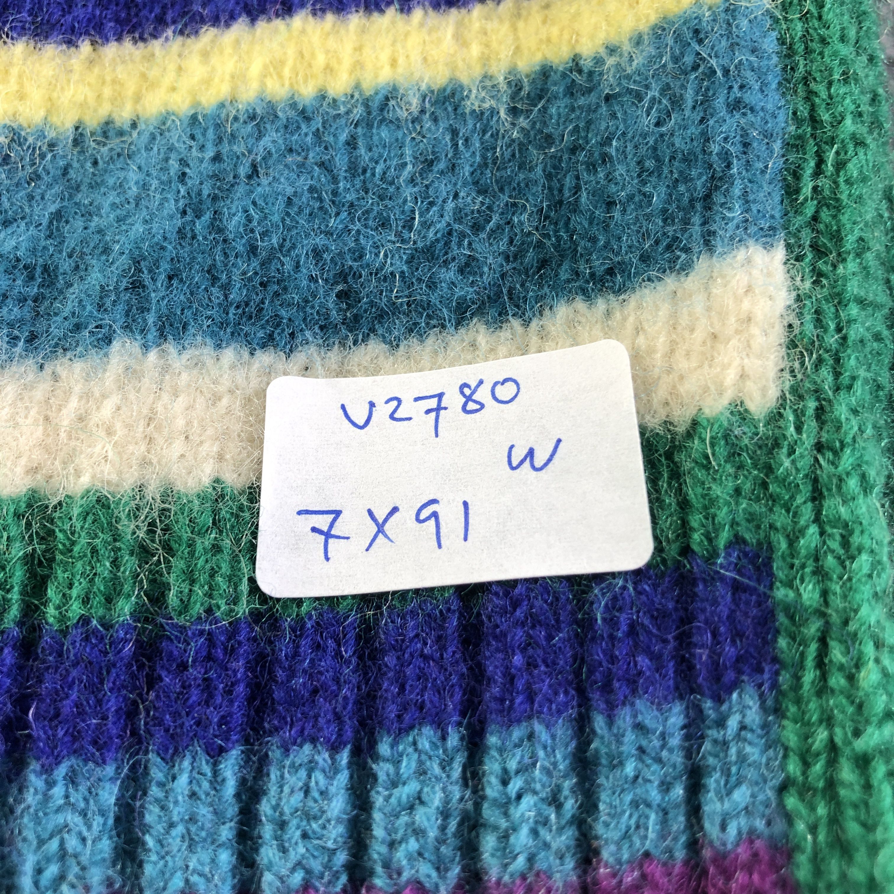 Polo Ralph Lauren Polo Ralph Lauren Striped Wool Scarf Muffler V2780 Size ONE SIZE - 10 Thumbnail