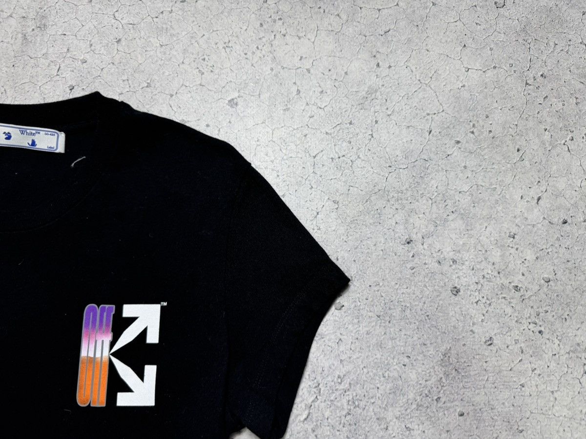 Off-White Off White Women’s Luxury T-Shirt Big Logo Rare Black Size S / US 4 / IT 40 - 3 Thumbnail