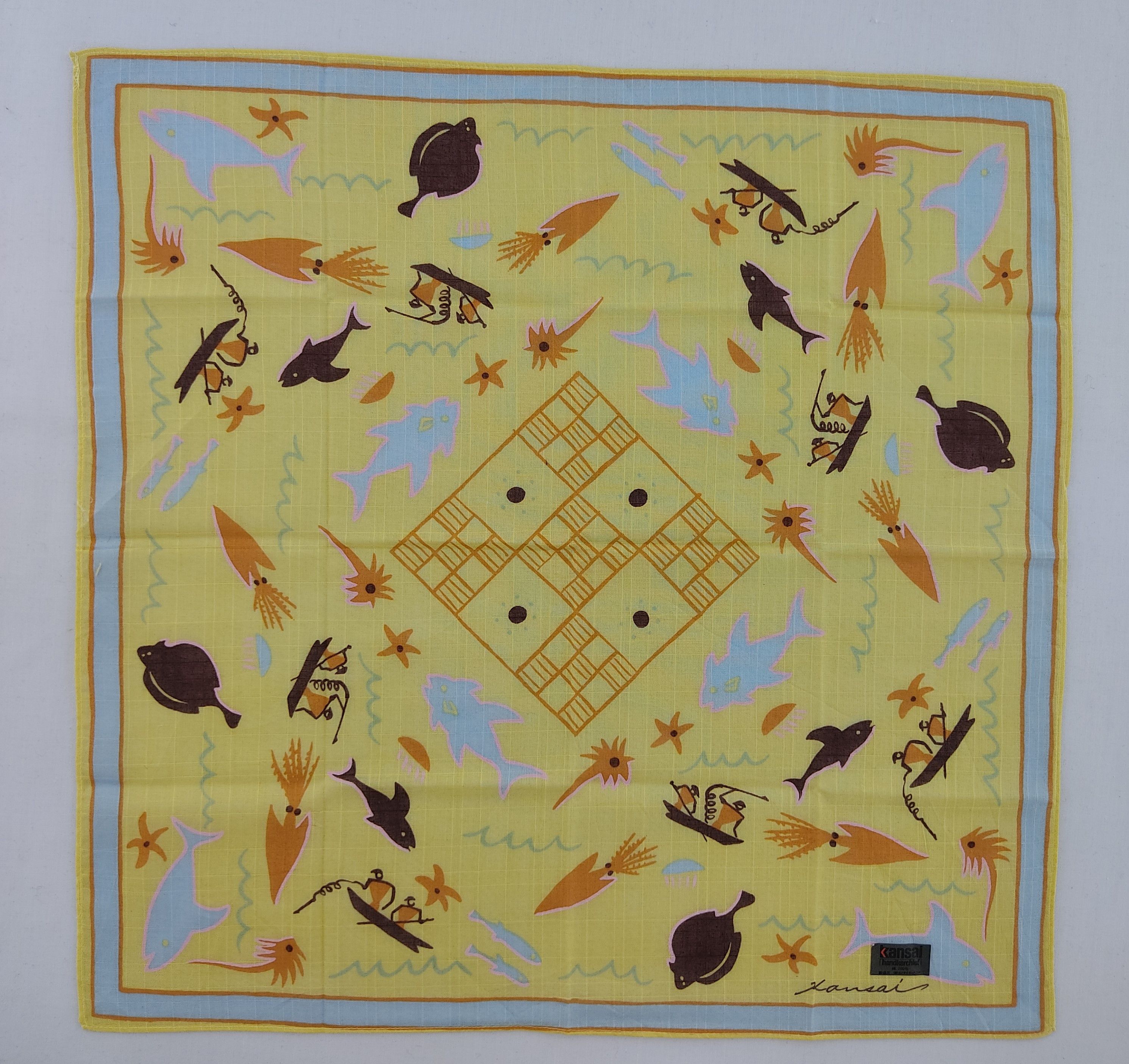 Kansai Yamamoto Kansai Yamamoto Handkerchief / Neckwear / Bandana Size ONE SIZE - 1 Thumbnail
