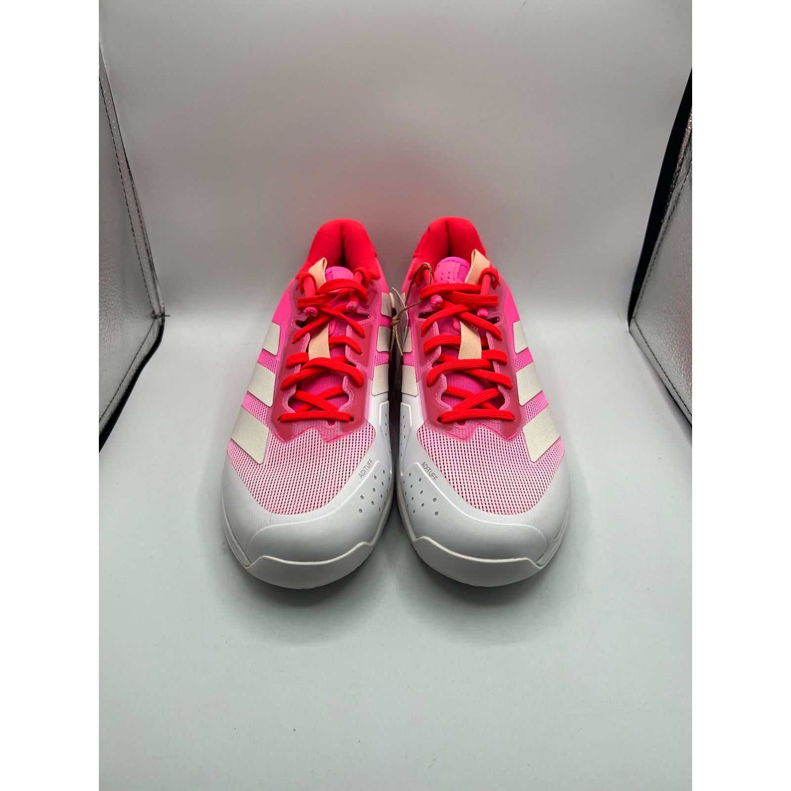 Adidas Adidas Woman’s Adizero Ubersonic 5 “Lucid Pink” Size US 7 / IT 37 - 2 Thumbnail