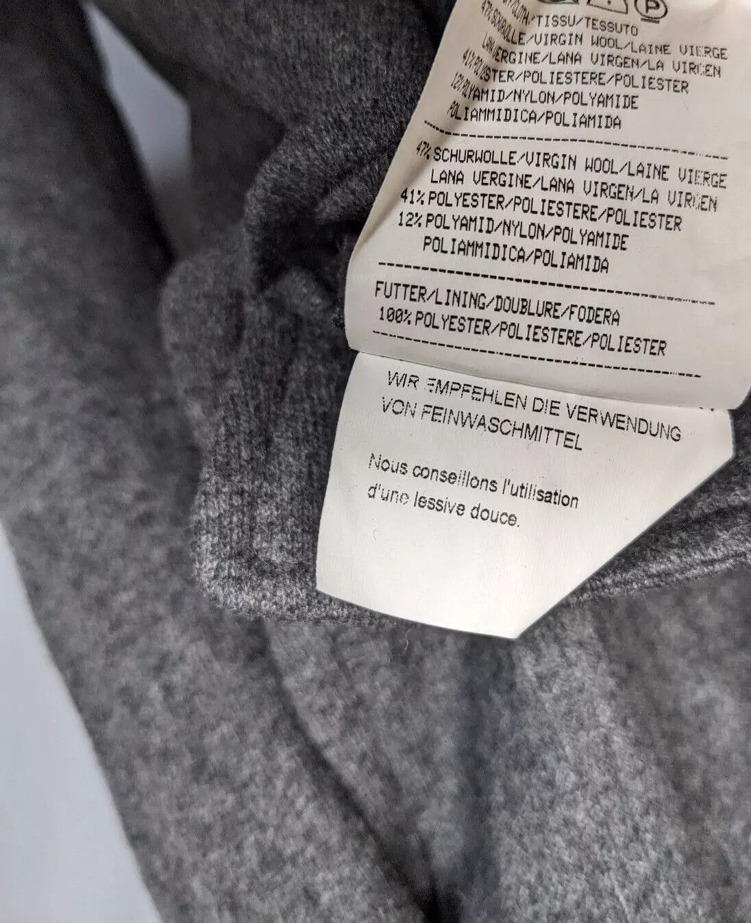 Schneiders Schneider's Womens Wool Coat Jacket US8 Size M / US 6-8 / IT 42-44 - 4 Thumbnail