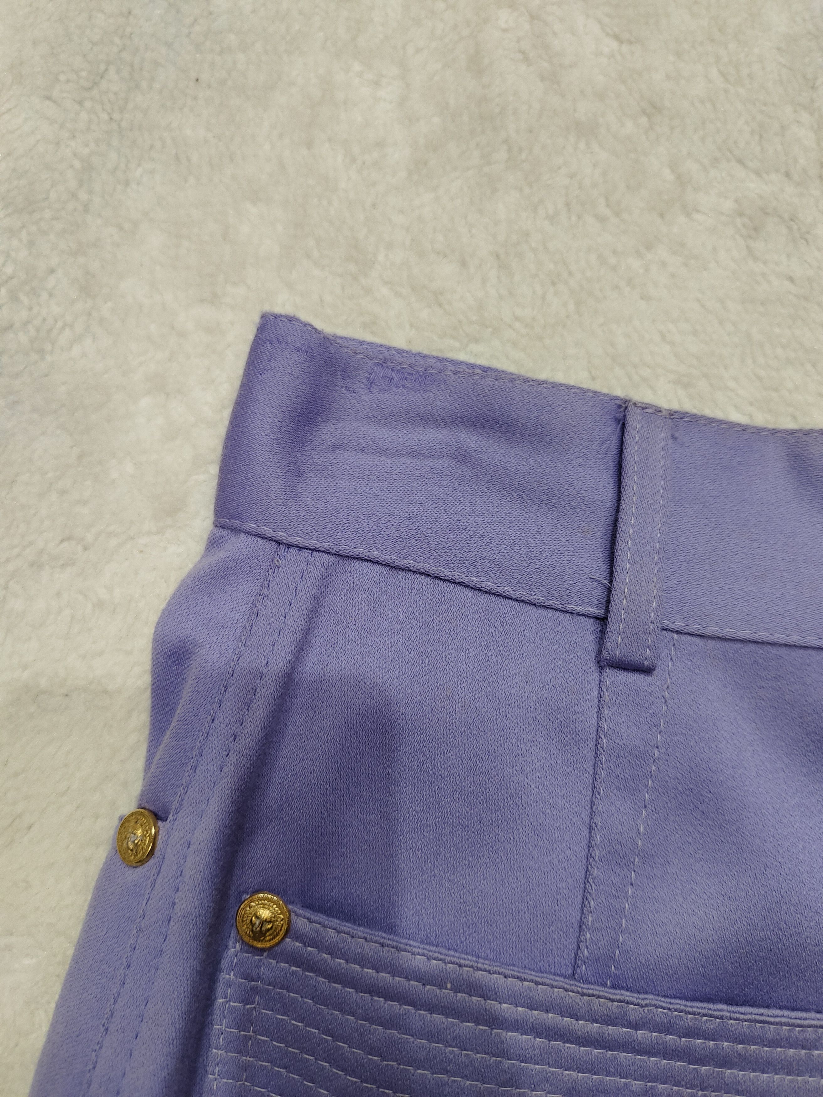 Versus Versace 🇮🇹Vtg Versus🇮🇹by Gianni Versace High Waist Trouser Size 28" / US 6 / IT 42 - 7 Thumbnail