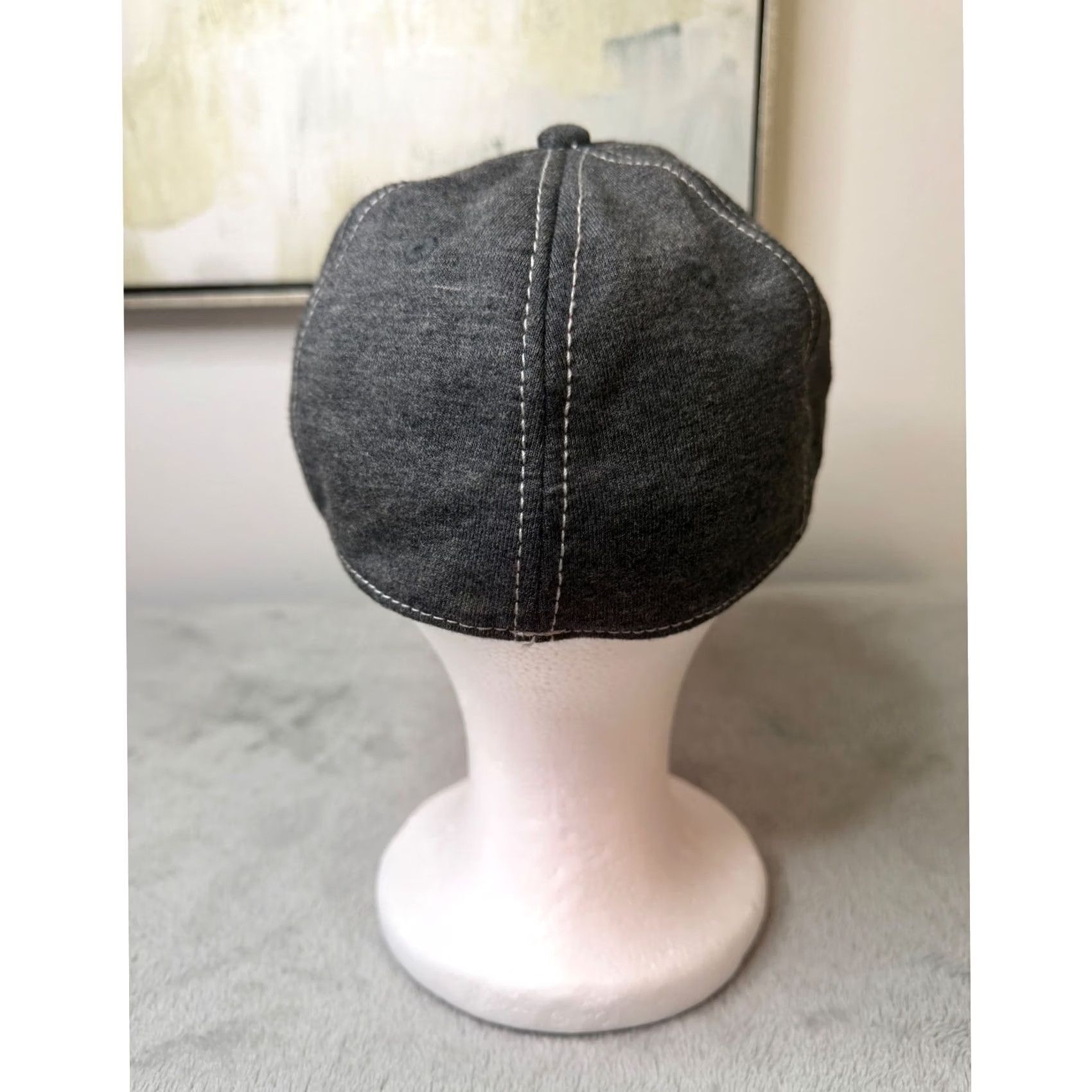 Aeropostale Aeropostale Hat Gray L/XL New York Est 87 Embroidered Tek Flex Cap Mens Size ONE SIZE - 3 Thumbnail