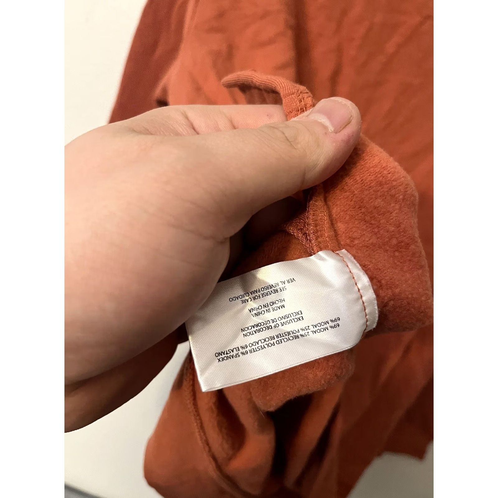 Orvis Orvis Sweater Womens Small Orange V Neck Pullover Long Sleeve Modal Blend Soft Size S / US 4 / IT 40 - 6 Thumbnail