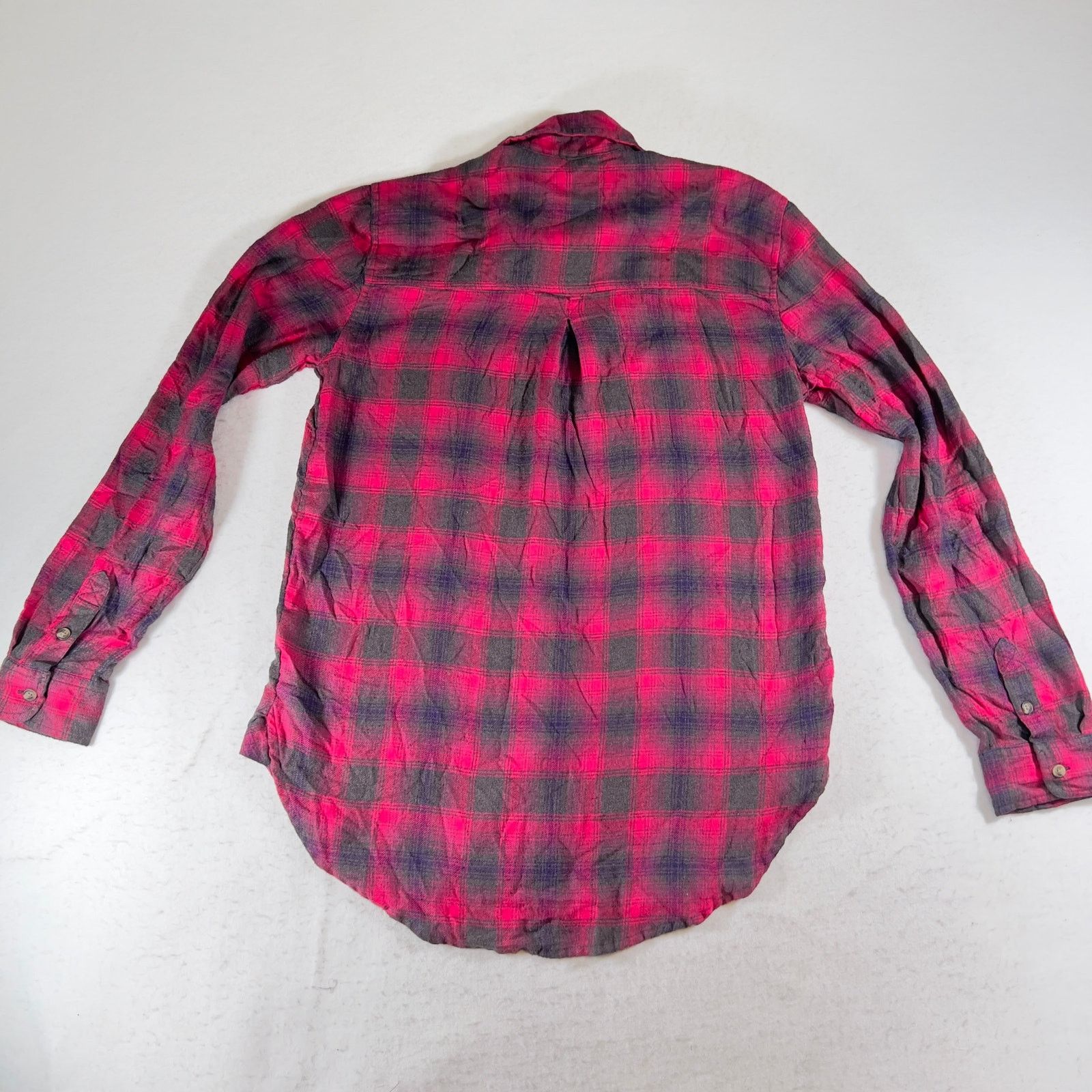 American Eagle Outfitters American Eagle Outfitters Button Flannel Shirt Woman S Size S / US 4 / IT 40 - 3 Thumbnail