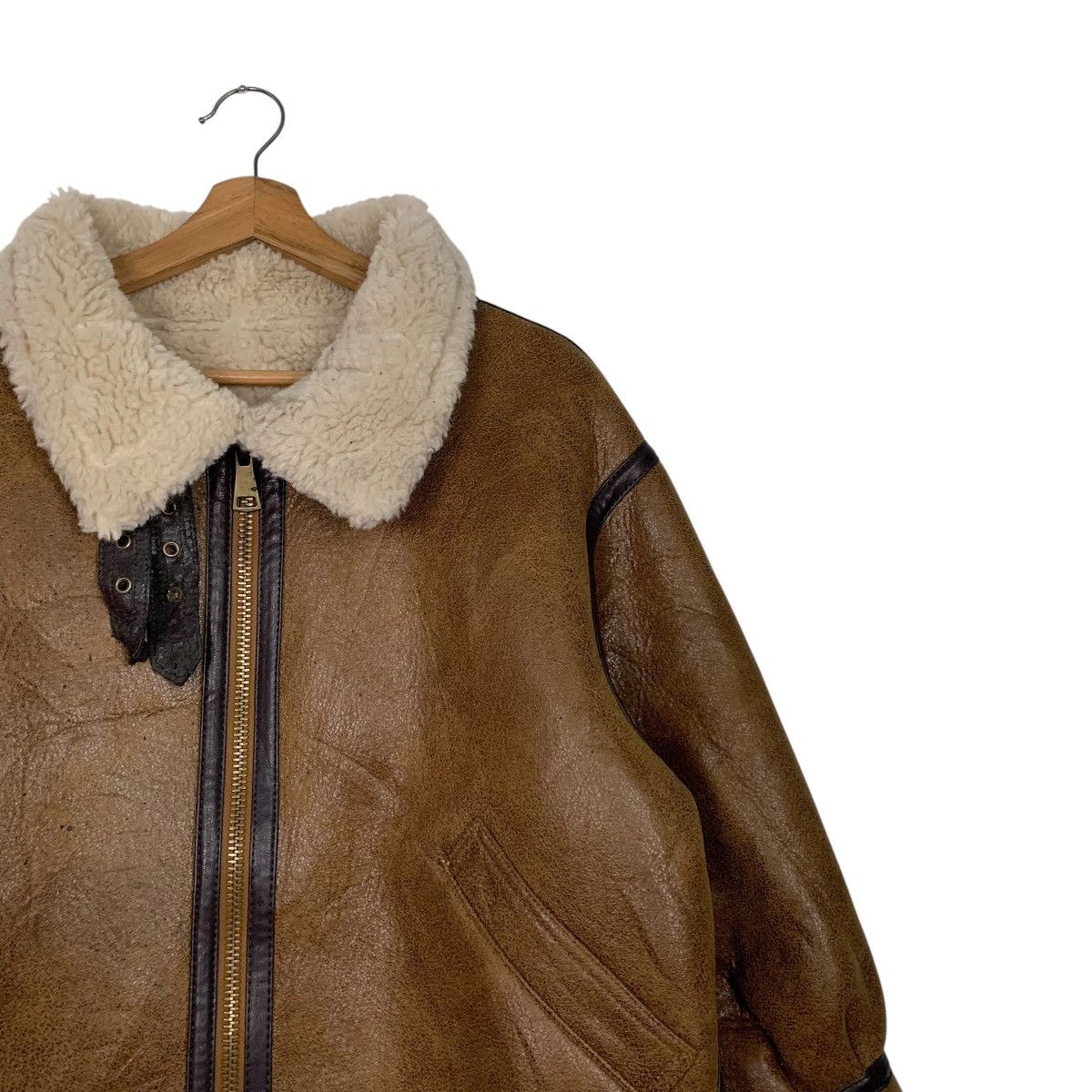 Japanese Brand Japanese Brand Randeboo Shearling Jacket Size US S / EU 44-46 / 1 - 5 Thumbnail