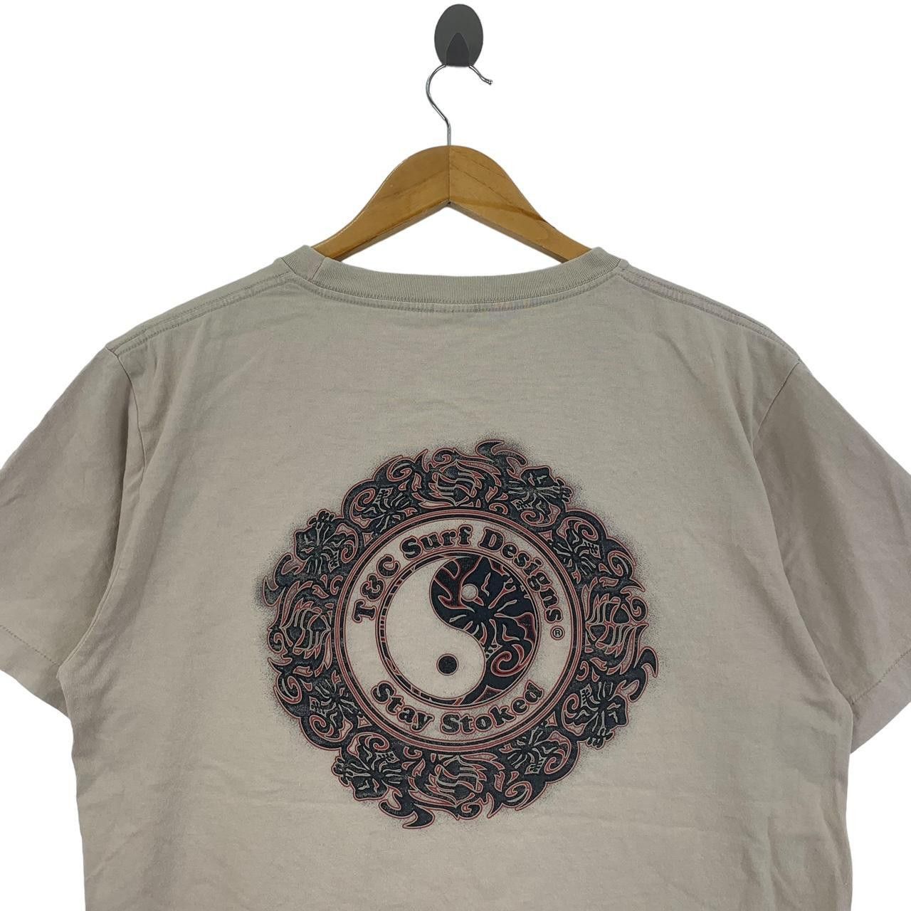 Vintage Vintage T&C SURF DESIGNS Stay Stoked Tee Shirt Top Size US M / EU 48-50 / 2 - 4 Thumbnail