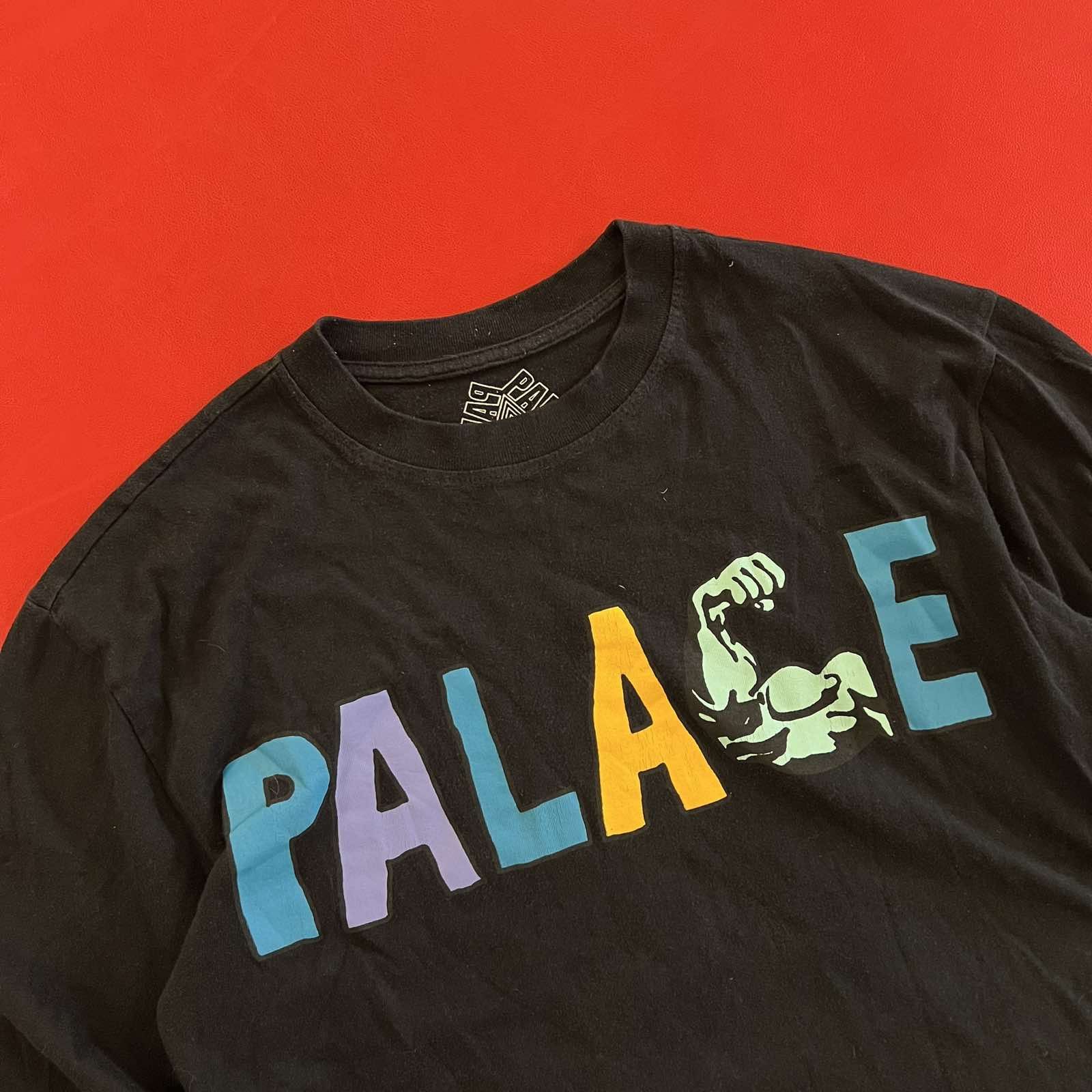 Palace Palace Long Sleeve "Muscle" Black Skateboard Sz S-M Size US S / EU 44-46 / 1 - 3 Thumbnail