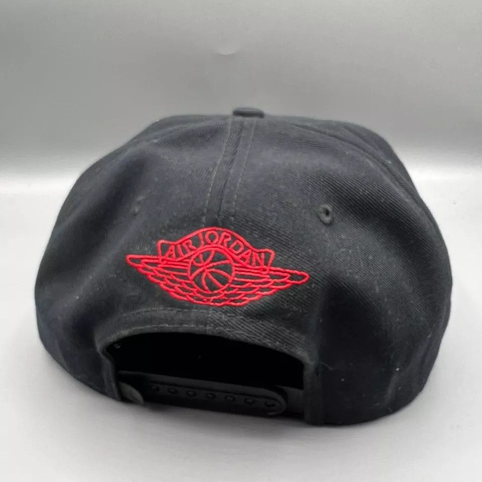 Jordan Brand Air Jordan Hat Men Black Wing It Jumpman Snap Back Cap Size ONE SIZE - 6 Thumbnail