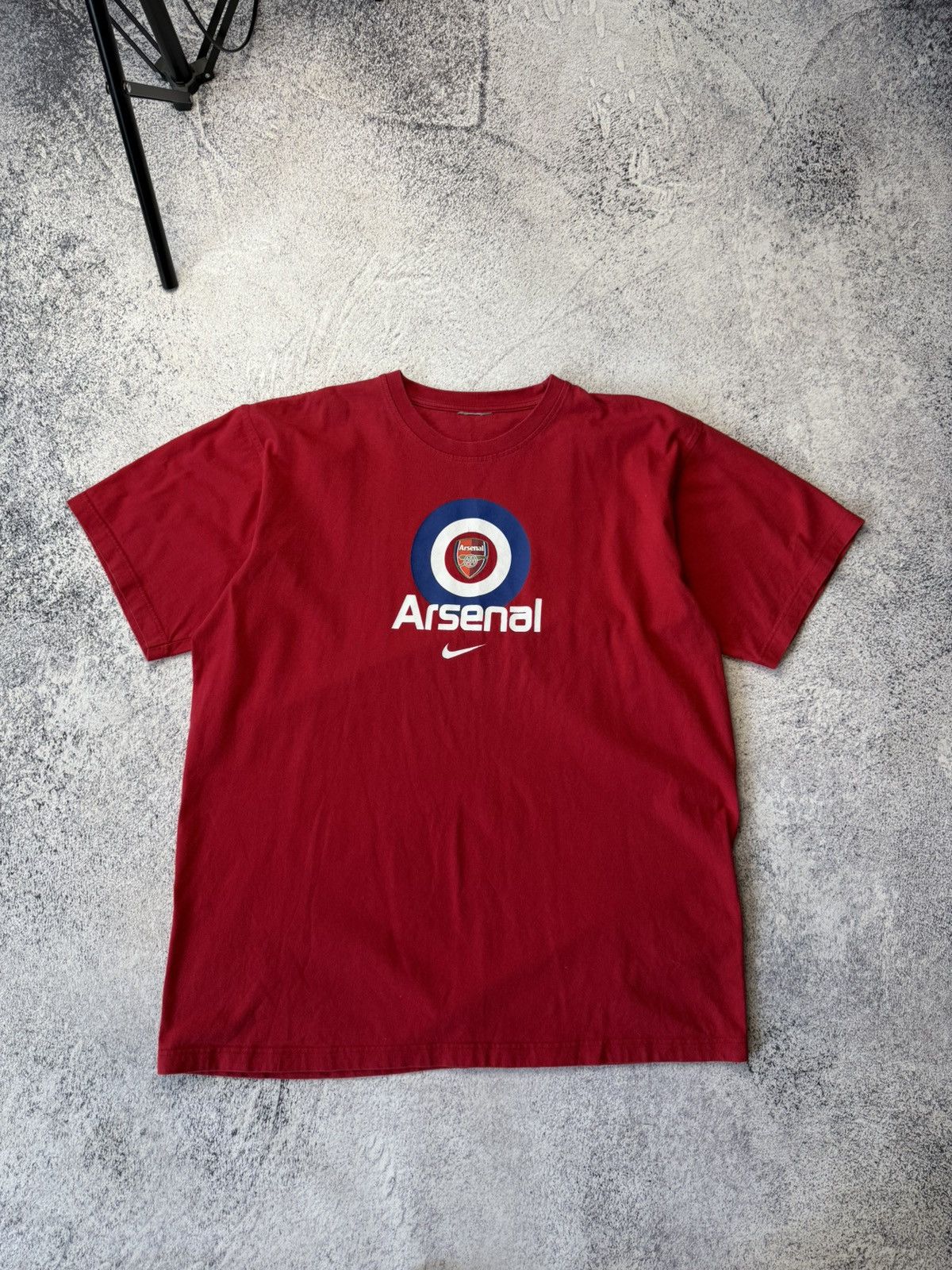Nike Vintage Arsenal T-shirt Big Logo Blokecor Size US L / EU 52-54 / 3 - 3 Thumbnail