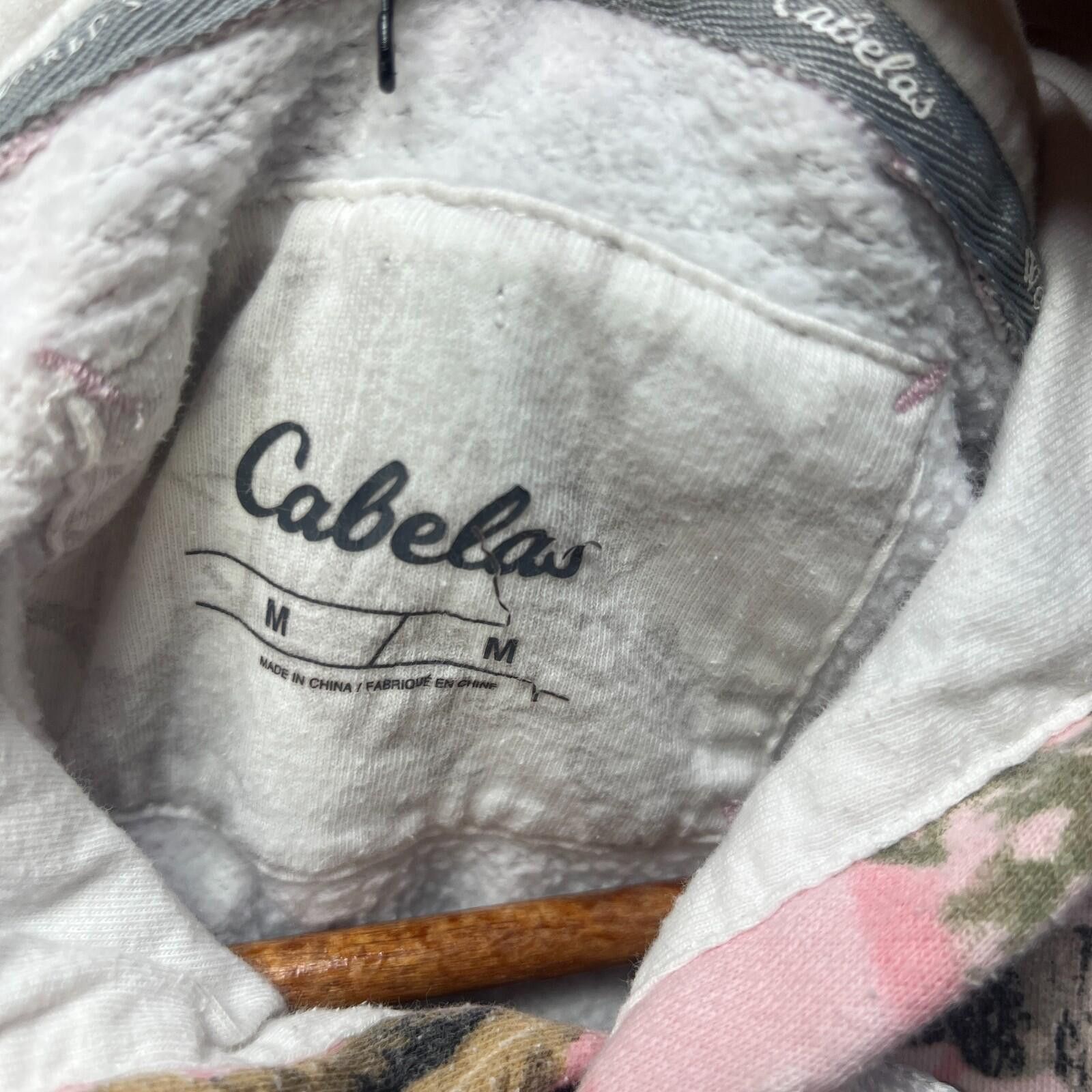 Cabelas Vintage Cabela's Tree Camo Hoodie Womens Medium Size M / US 6-8 / IT 42-44 - 4 Thumbnail