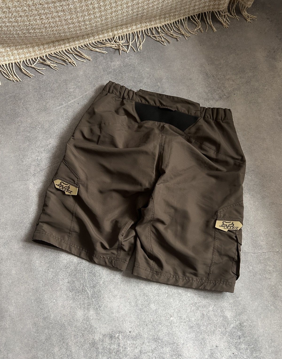 Fox Racing × Vintage Vintage Fox Racing brown cargo shorts mens moto Size US 36 / EU 52 - 3 Thumbnail