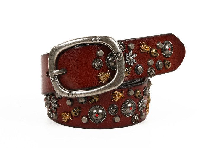 Japanese Brand Personality pin rivet belt Size ONE SIZE - 3 Thumbnail