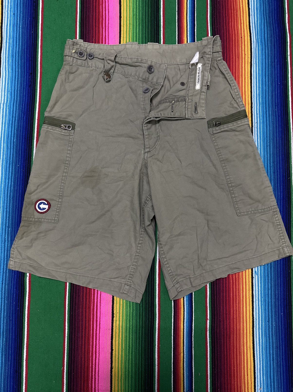 💥Hysteric Glamour💥 Vintage Hysteric Short Army Trouser