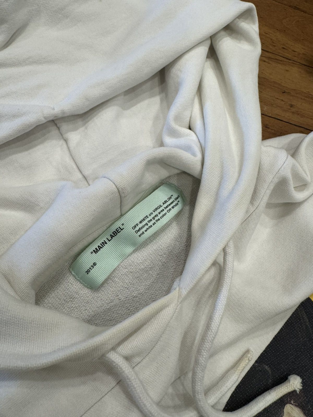 Off-White Off-White Caravaggio Hoodie Size US L / EU 52-54 / 3 - 6 Thumbnail