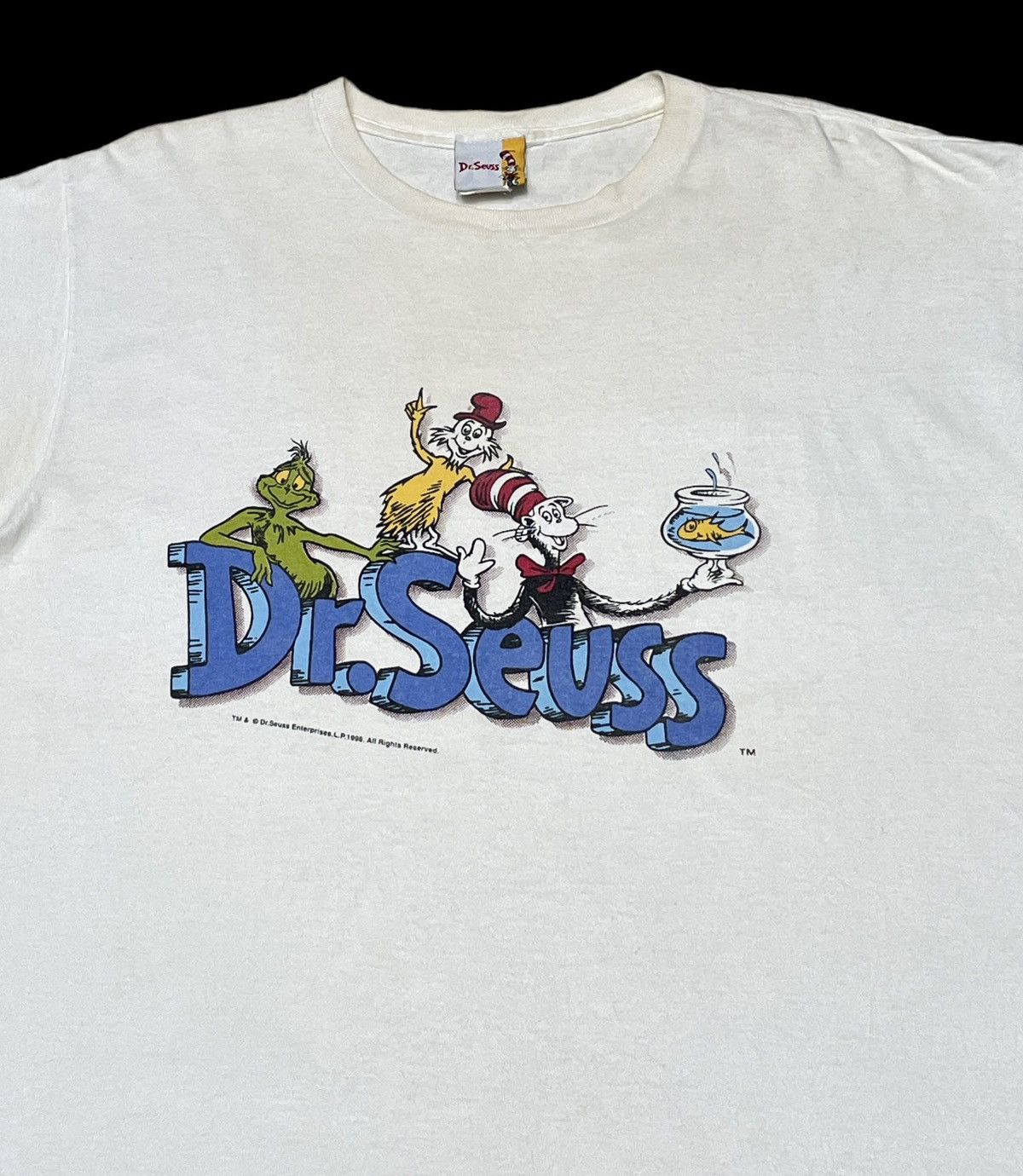 Vintage Vintage Movie Dr. Seuss T-Shirt 2000s Size US XL / EU 56 / 4 - 3 Thumbnail