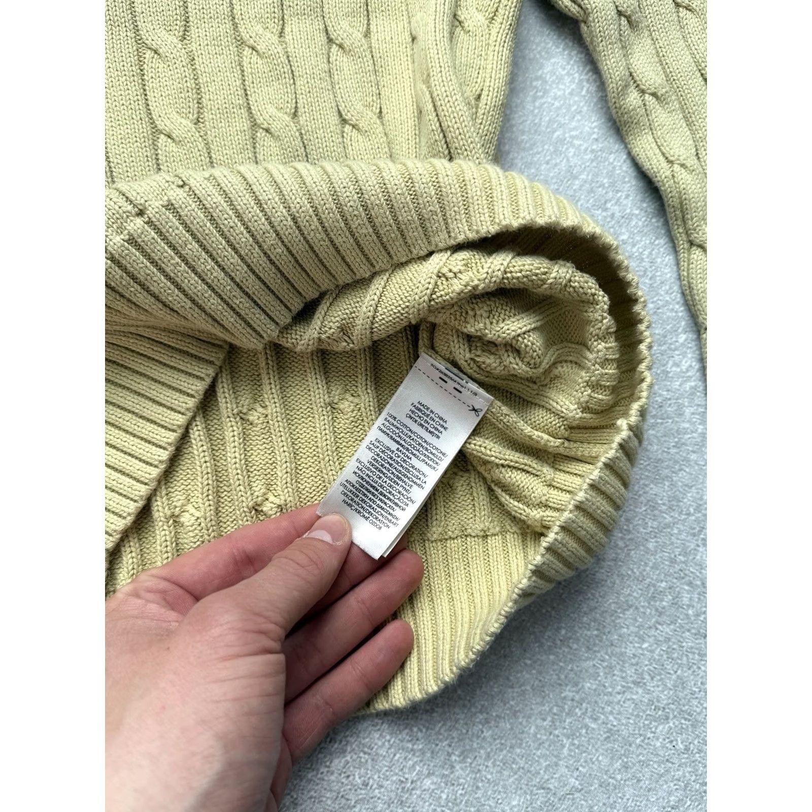 Polo Ralph Lauren Polo Ralph Lauren Sweater Crew Neck Womens Gold S Size S / US 4 / IT 40 - 7 Thumbnail