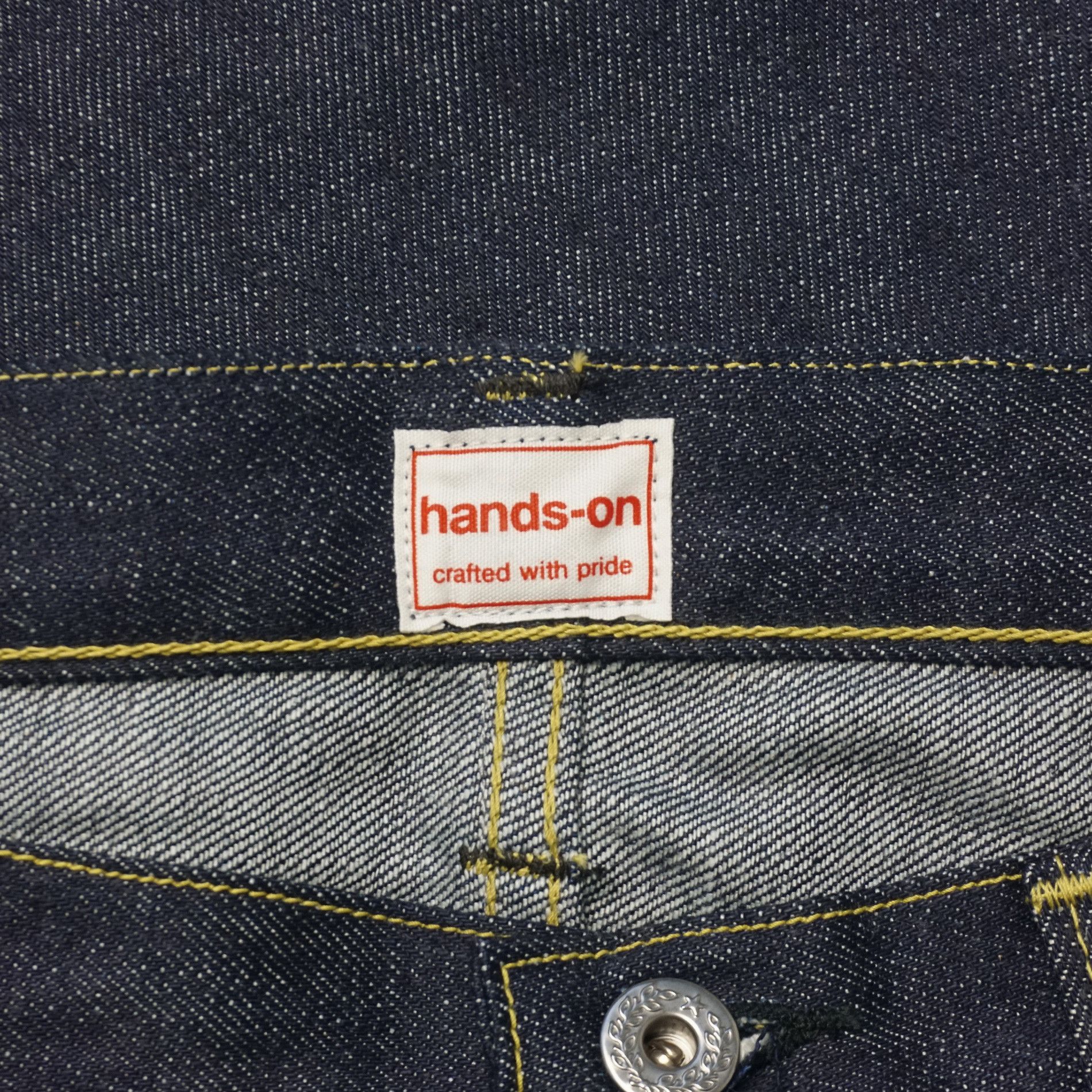 Japanese Brand HANDS-ON S76 W36 x L36 1966-type Hand-crafted Selvedge Jeans Size US 36 / EU 52 - 8 Thumbnail