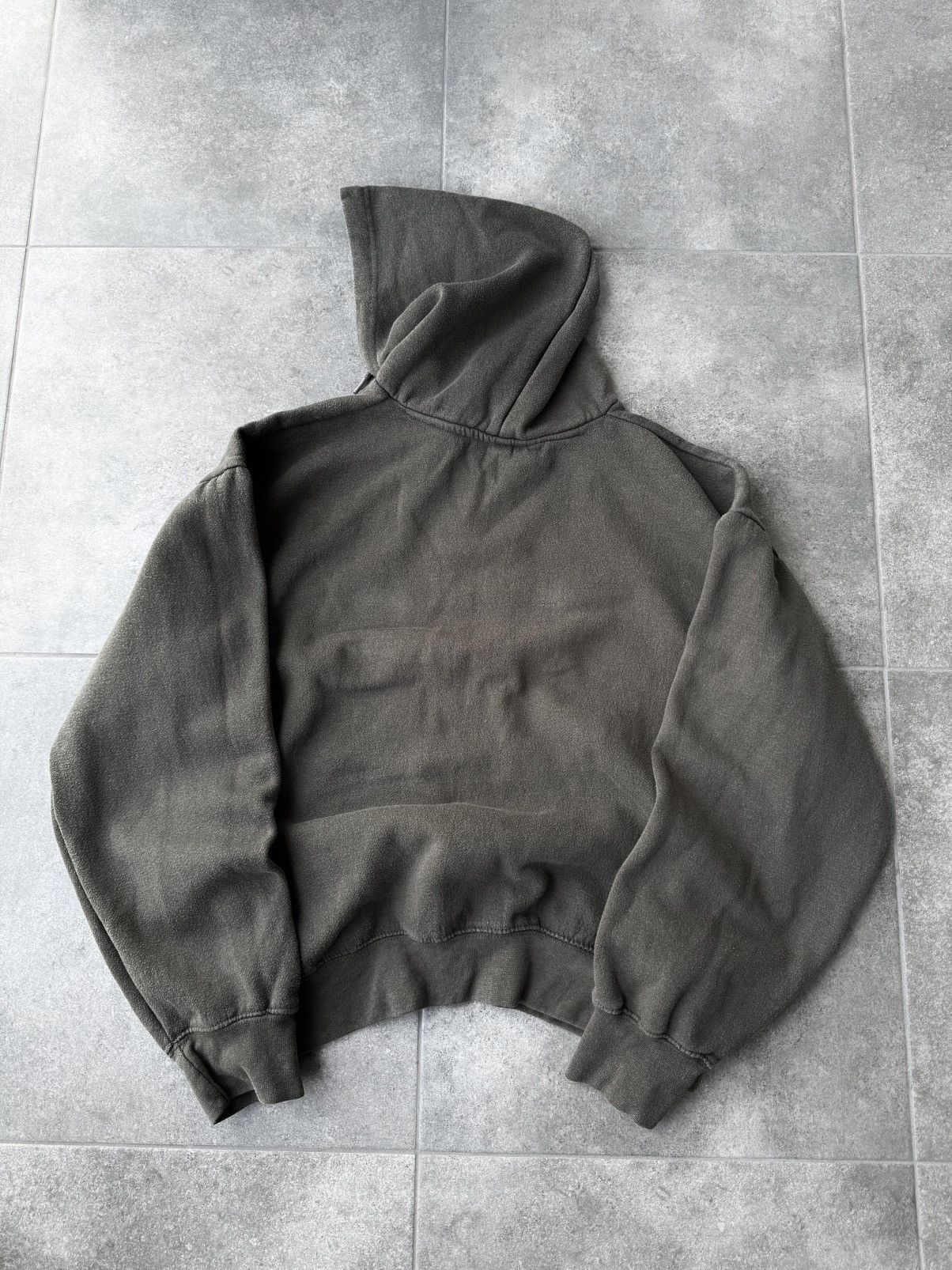 Adidas Vintage Adidas Hoodie 00s Y2K Khaki Avantgarde Size US L / EU 52-54 / 3 - 5 Thumbnail