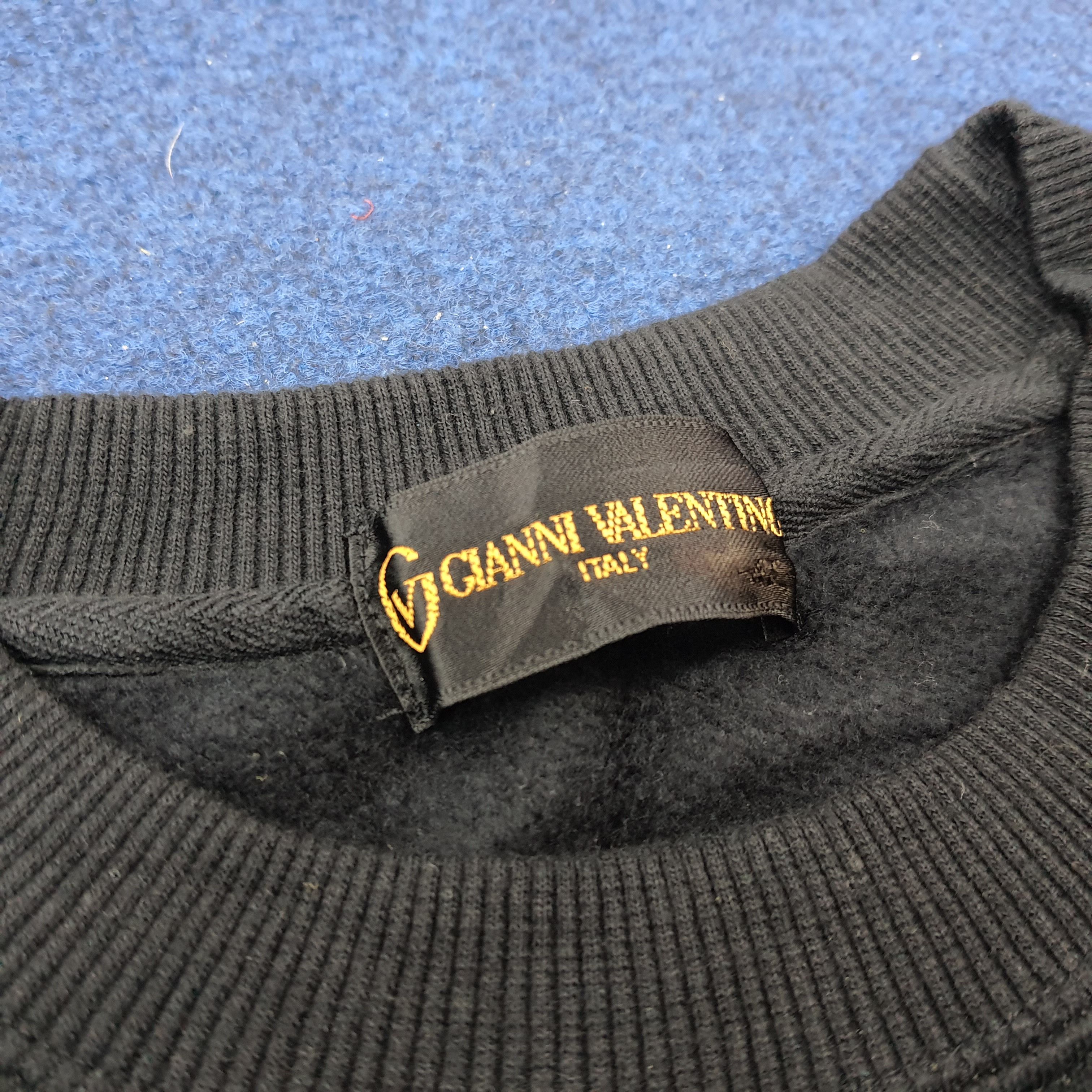 Designer × Gianni Valentino × Vintage Vintage Gianni Valentino Paris Designer Sweatshirt Size US XL / EU 56 / 4 - 4 Thumbnail
