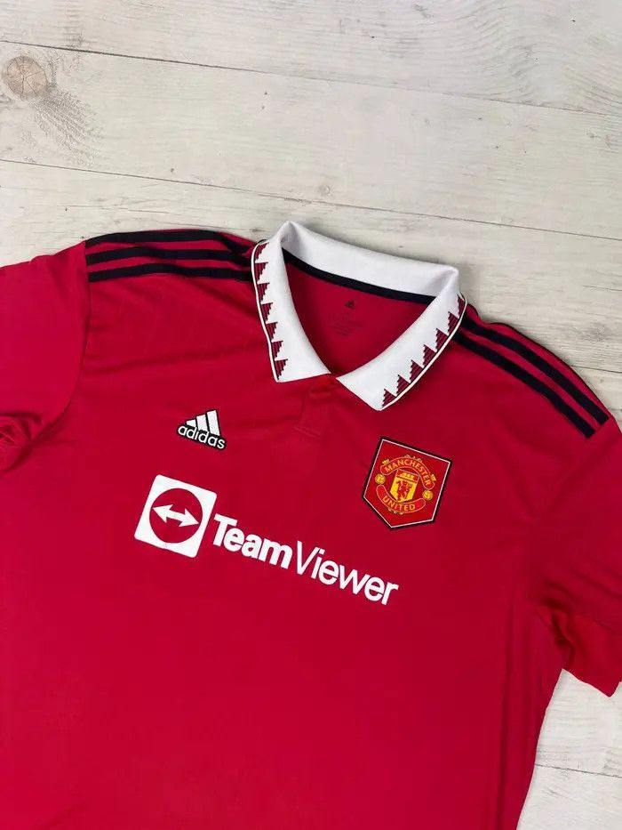 Adidas Adidas Manchester United 2022 2023 Home Shirt Soccer Jersey Size US XXL / EU 58 / 5 - 2 Thumbnail