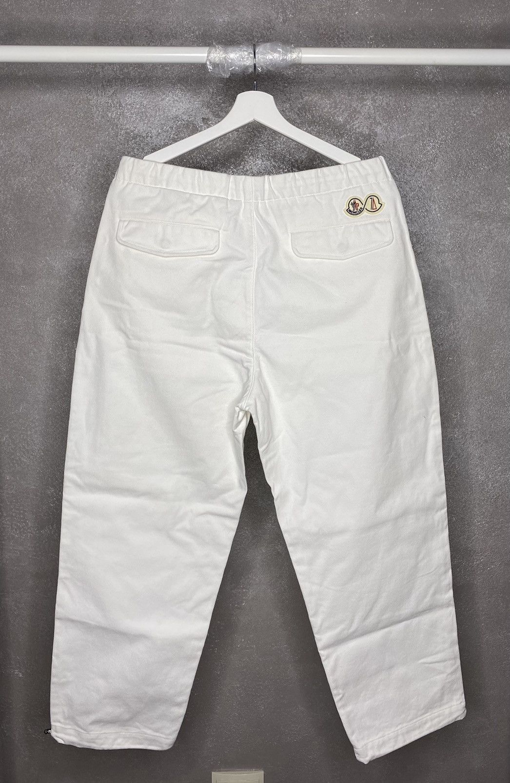 Moncler Moncler 70 Limited Edition White Cargo Pants Size 48 Size US 32 / EU 48 - 2 Thumbnail