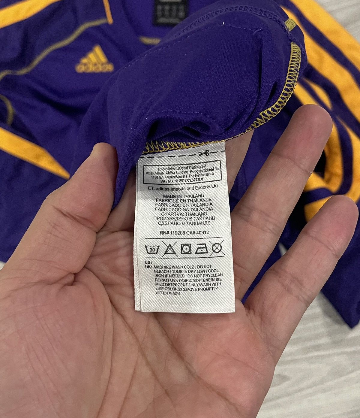 Adidas Adidas 2012/13 Los Angeles Lakers Jersey Men’s Size Medium Size US L / EU 52-54 / 3 - 6 Thumbnail