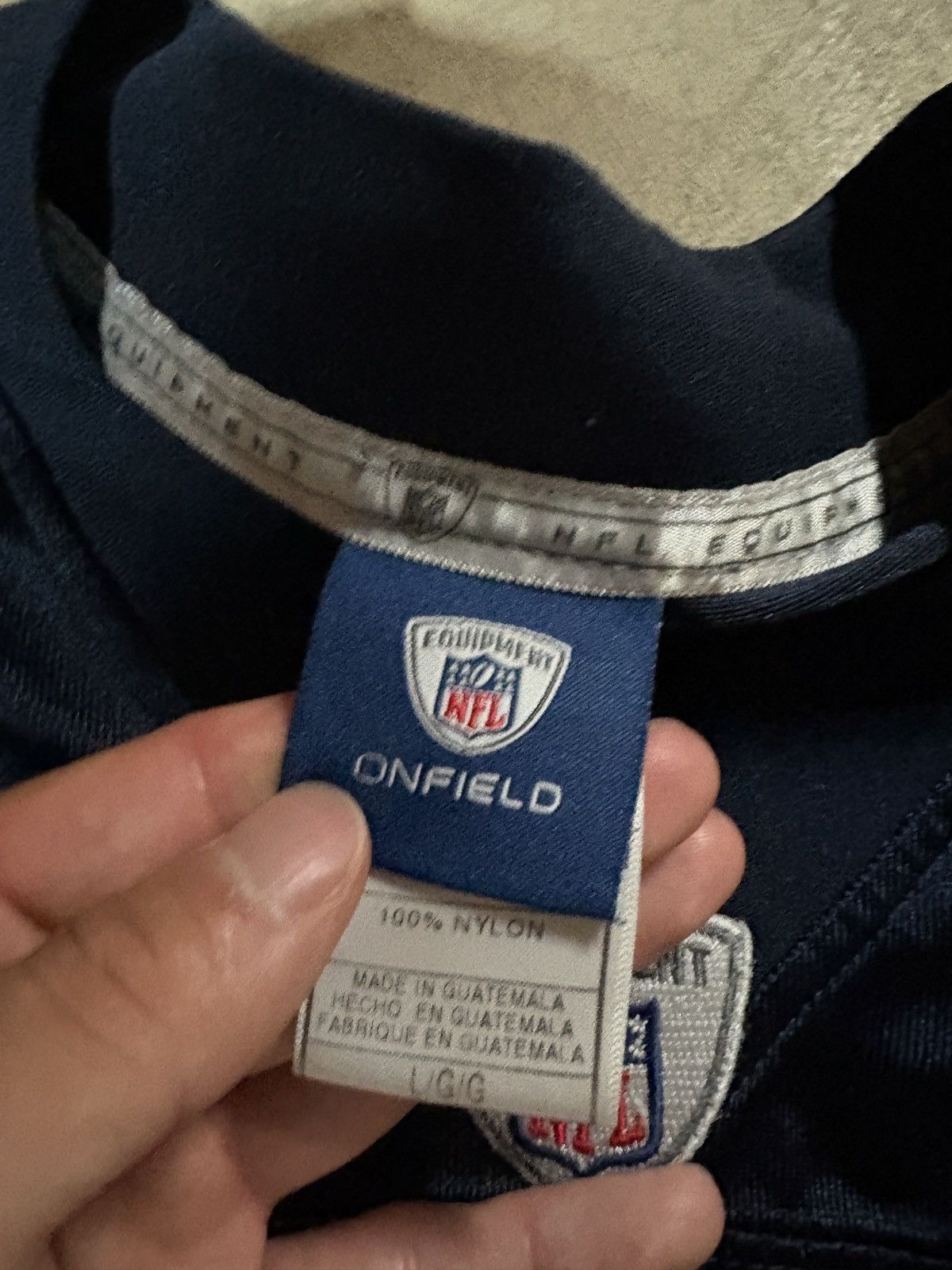 Reebok Reebok Julius Peppers Chicago Bears On Field #90 Jersey Navy Size US L / EU 52-54 / 3 - 6 Thumbnail