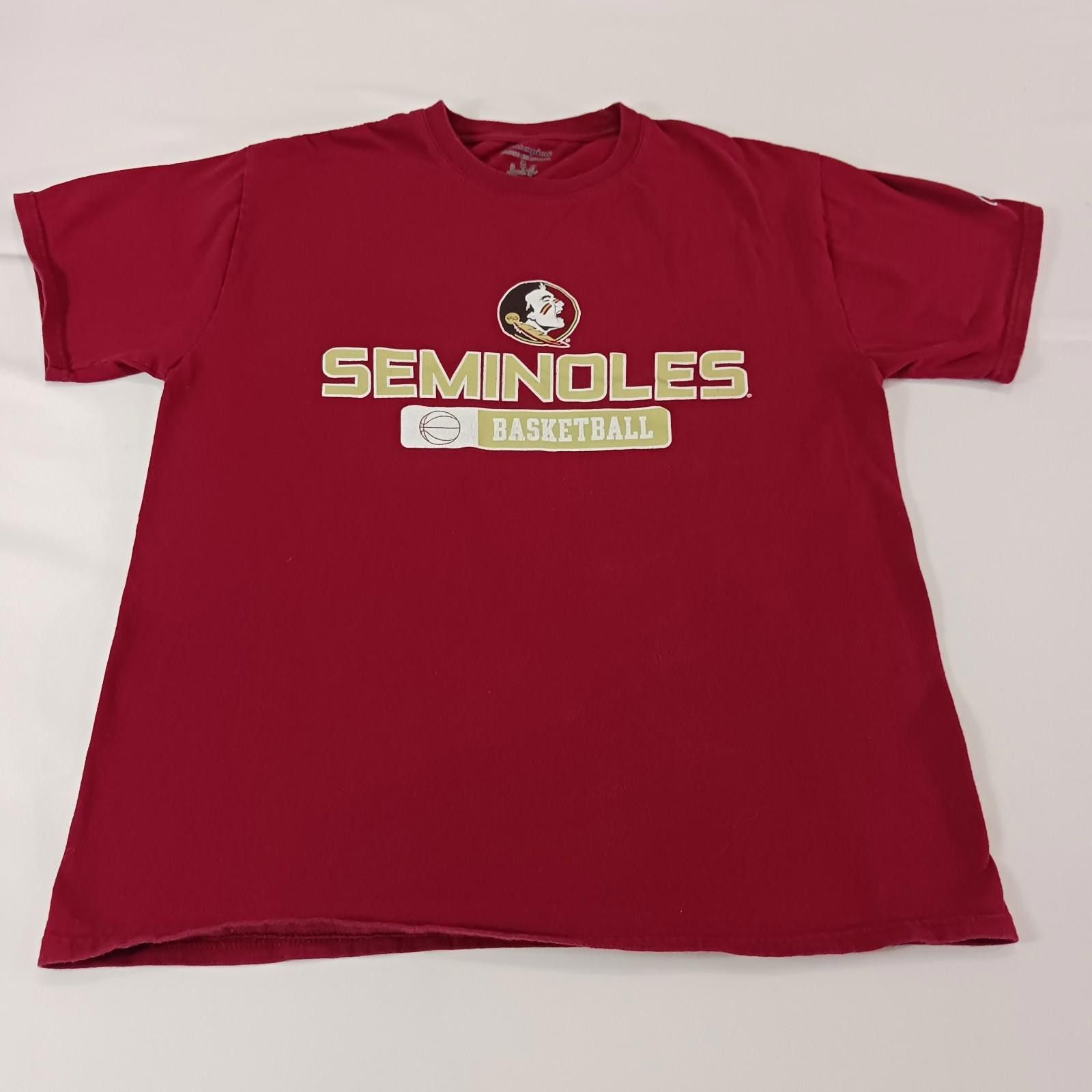 Champion Champion Florida State Seminoles NCAA Red T-Shirt Mens M Size ONE SIZE - 1 Thumbnail