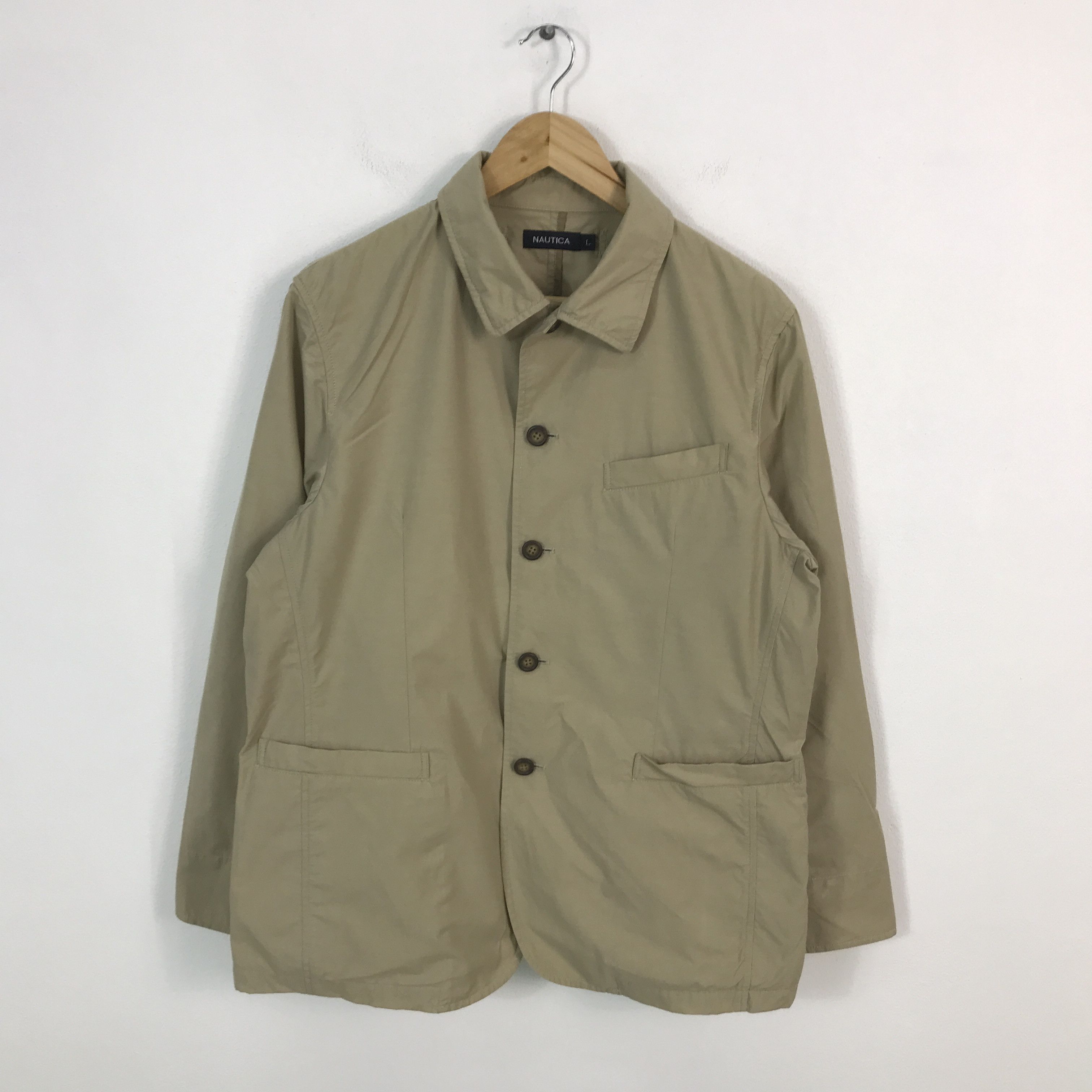 Nautica × Vintage nautica button jacket Size US L / EU 52-54 / 3 - 1 Thumbnail