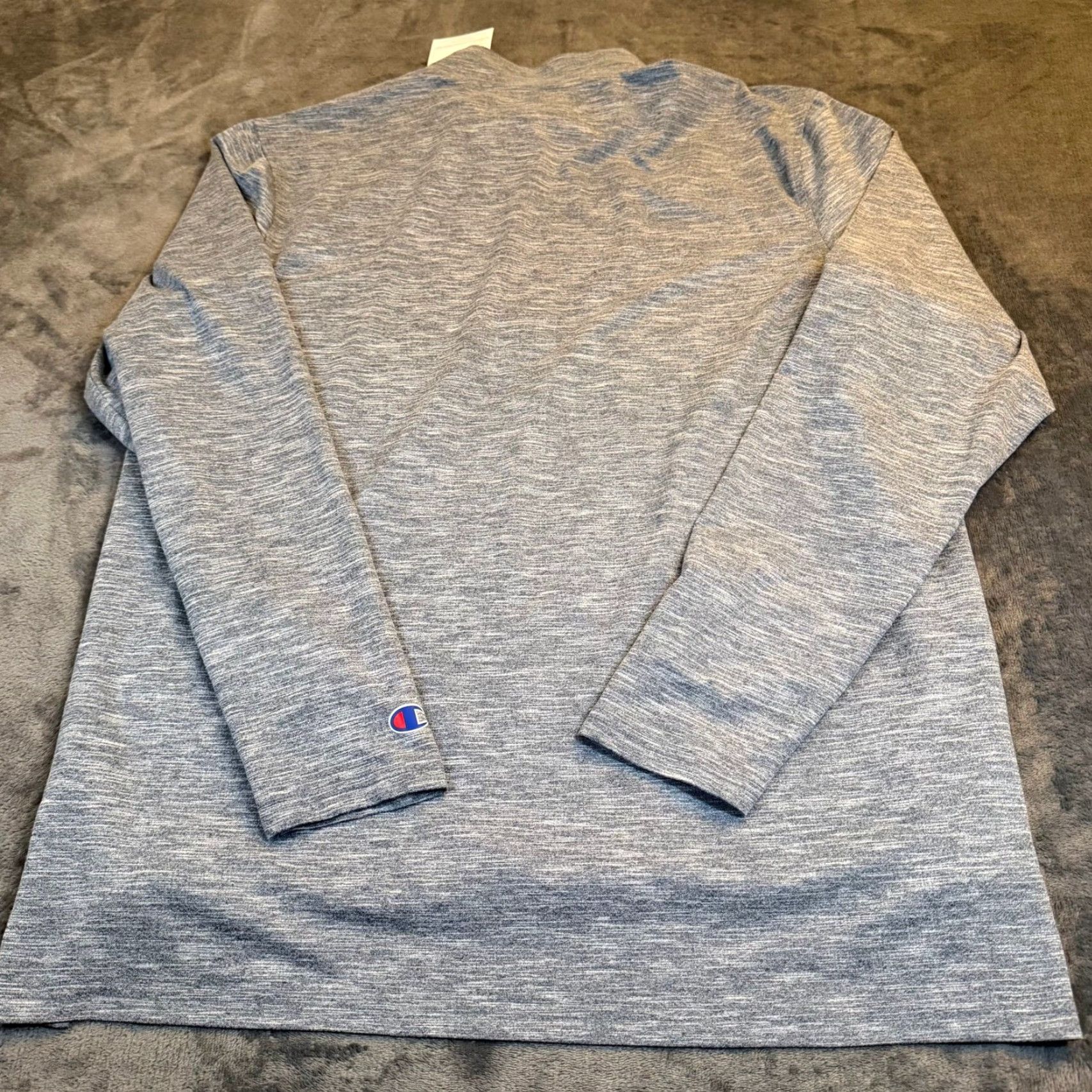 Champion Champion Cape Cod Chatham Quarter Zip Pullover Grey Space Dye Mens L NWT Size US L / EU 52-54 / 3 - 4 Thumbnail