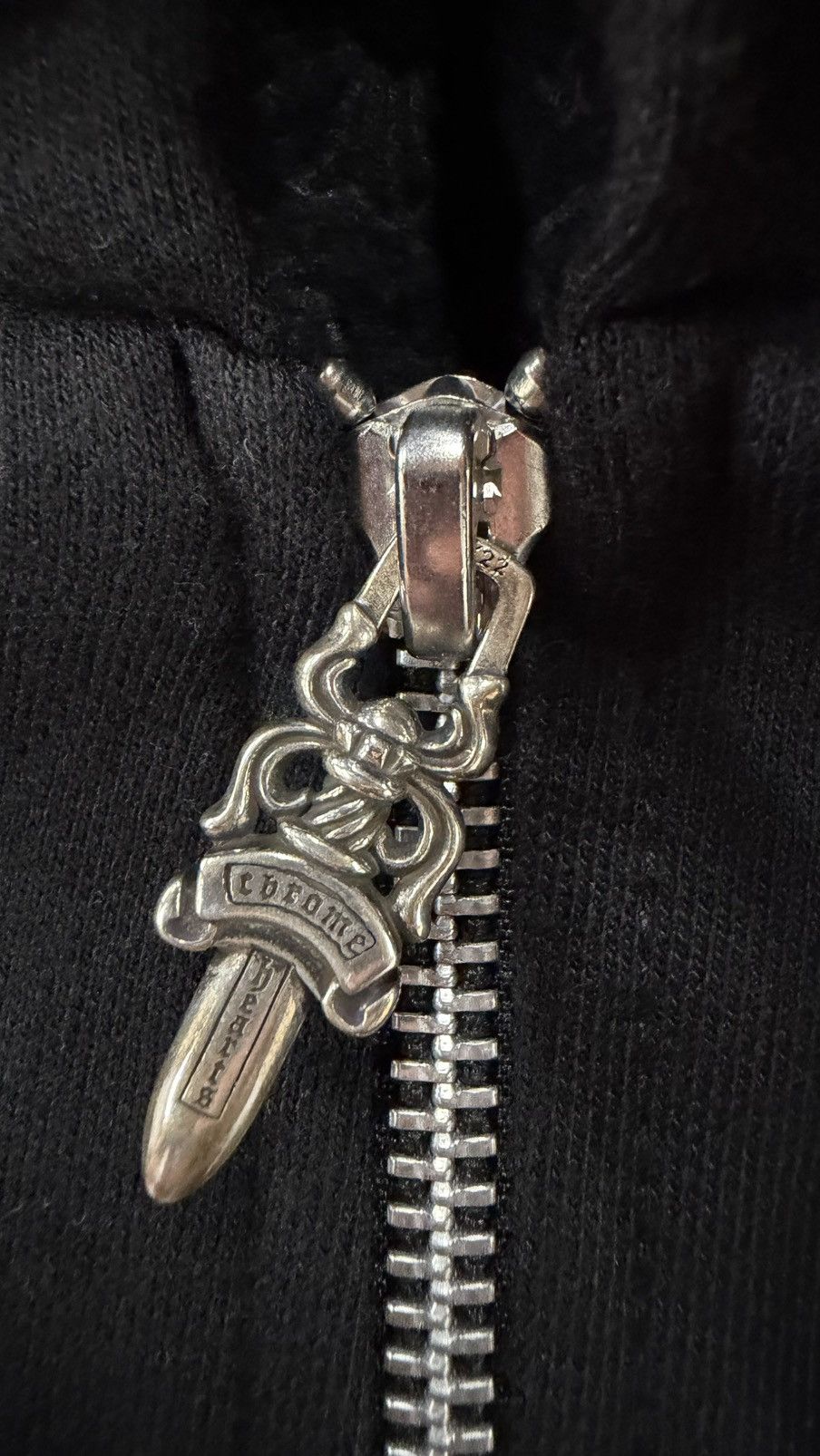 Chrome Hearts RARE! Chrome Hearts Scroll Zip-Up Hoodie Size US XL / EU 56 / 4 - 3 Thumbnail