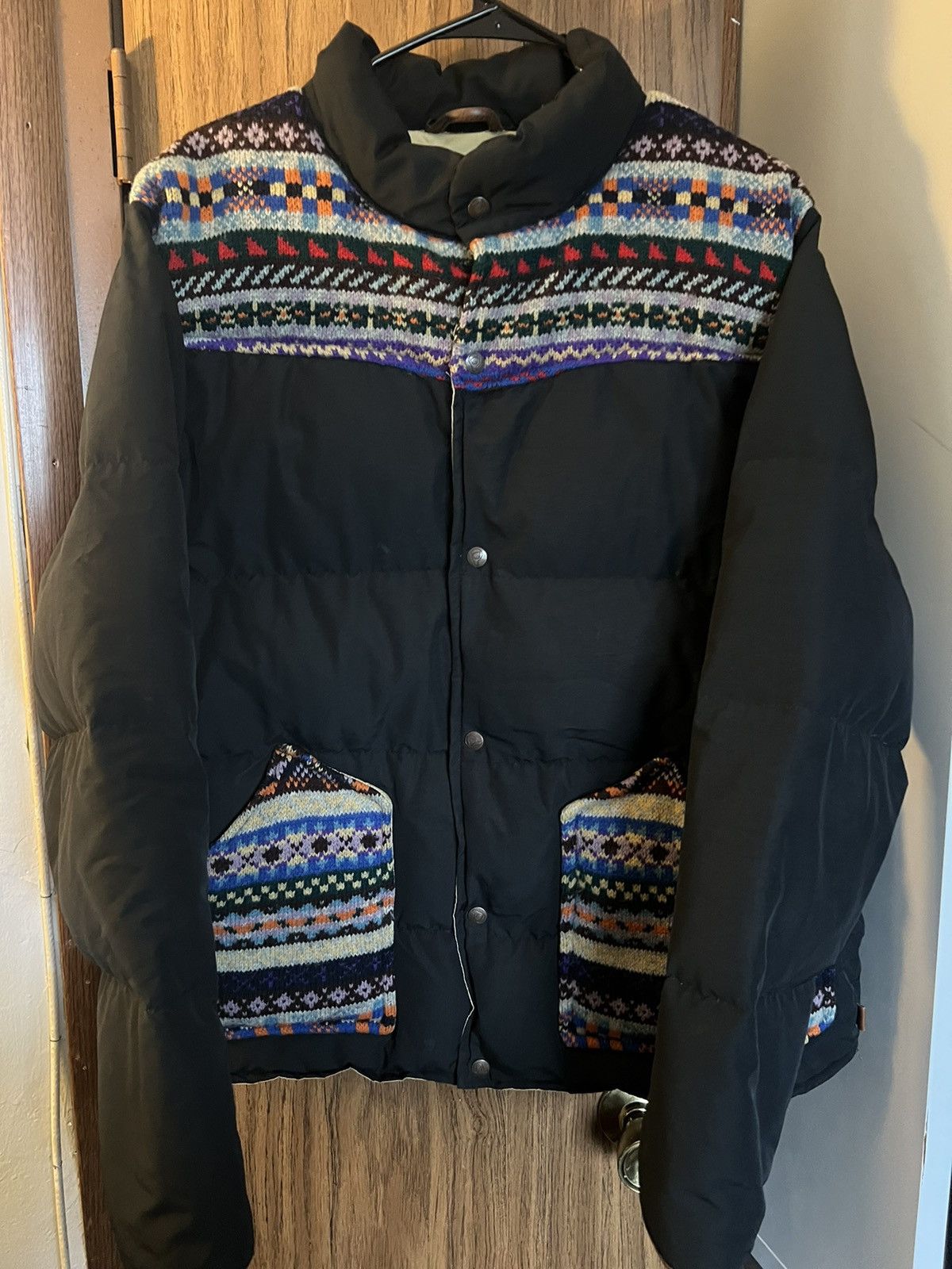 image of Penfield x Trailwear By Penfield Down Jacket in Black, Men's (Size 2XL)
