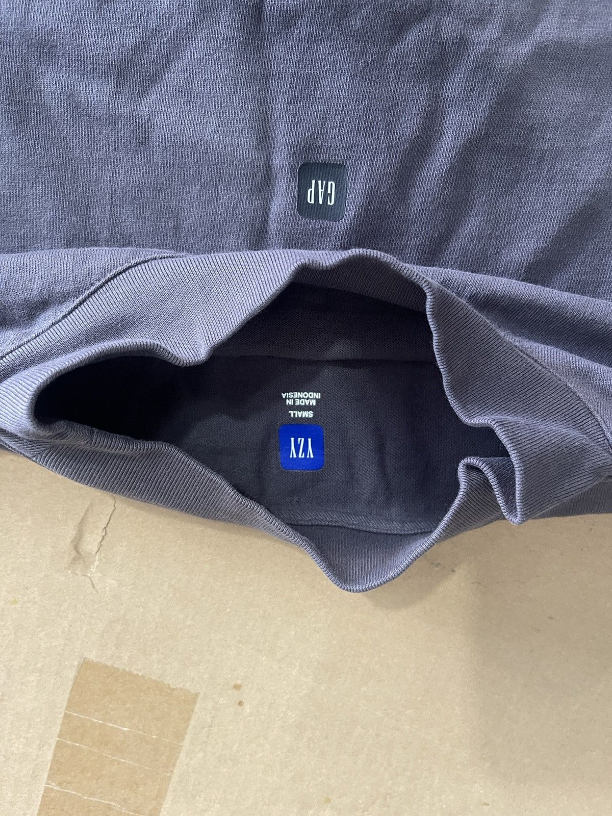 Balenciaga × Gap × Yeezy Yeezy Gap Logo Tee size small fits like XL Size US XL / EU 56 / 4 - 9 Thumbnail