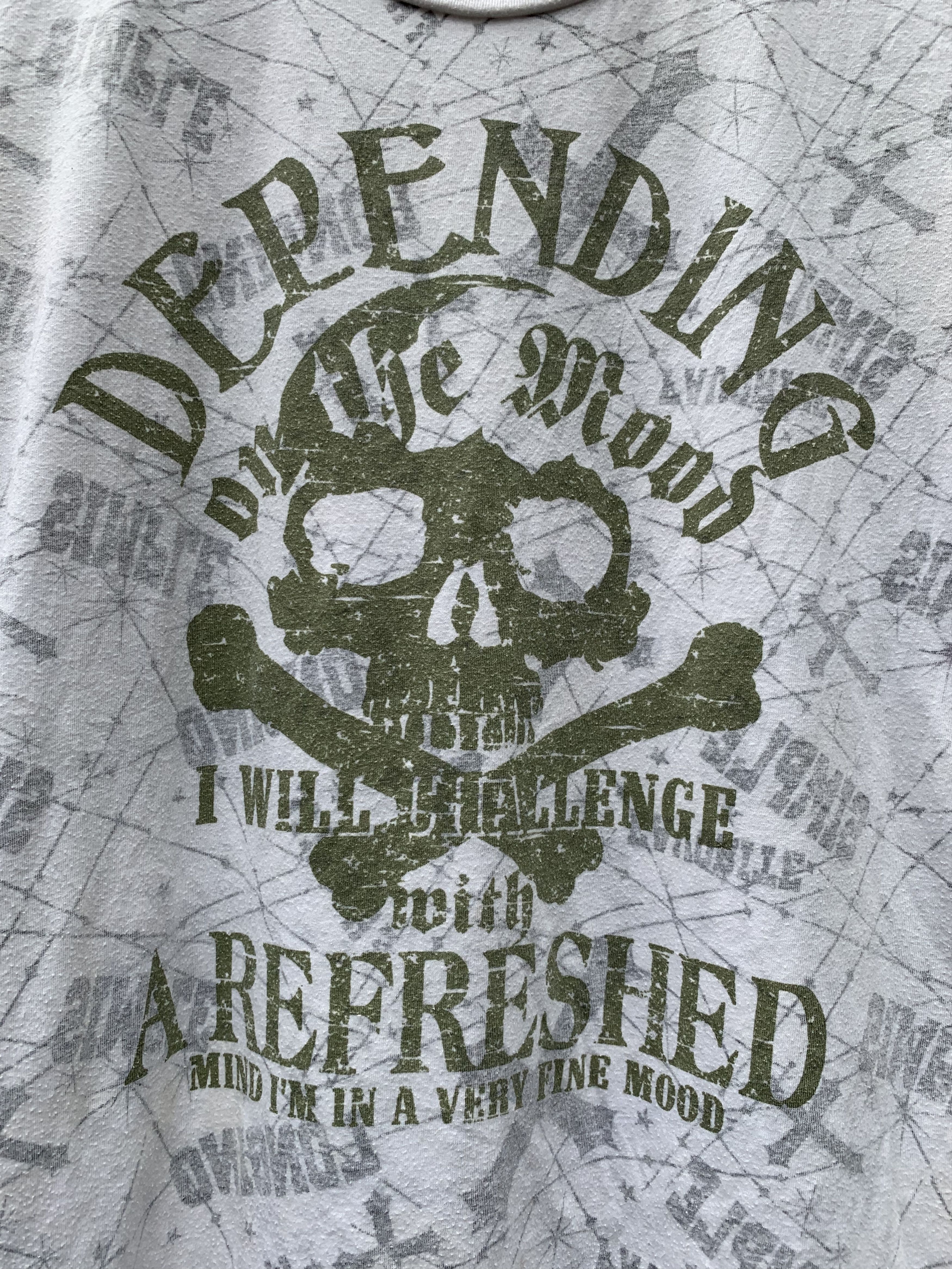 Japanese Brand y2k Chami Chami Japan Skull Top Tee Size M / US 6-8 / IT 42-44 - 2 Thumbnail