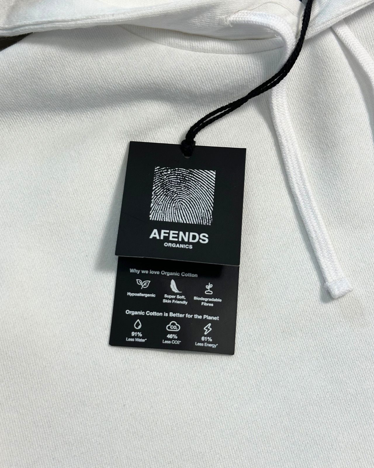 Afends NWT Afends - Utopia - Men's White Organic Hoodie - Medium Size US M / EU 48-50 / 2 - 9 Thumbnail