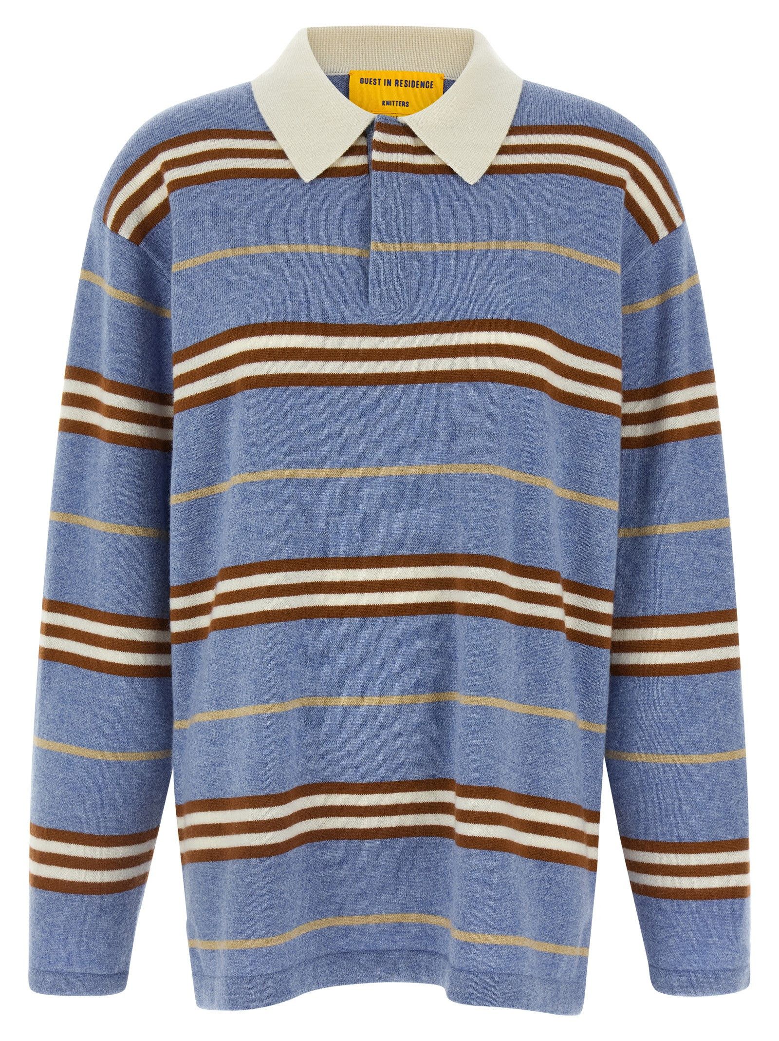 Guest in Residence 'Striped Rugby' polo shirt Size M / US 6-8 / IT 42-44 - 1 Thumbnail