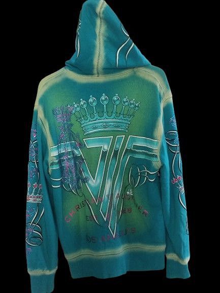 Christian Audigier Christian Audigier Y2K Zip Up Hoodie Size US L / EU 52-54 / 3 - 2 Thumbnail