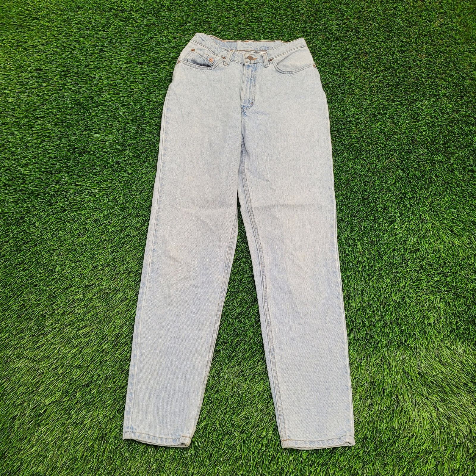 Levi's VTG LEVIS 512 Highrise Jeans Womens 4 26x30 USA Light Wash Size 27" / US 4 / IT 40 - 1 Thumbnail